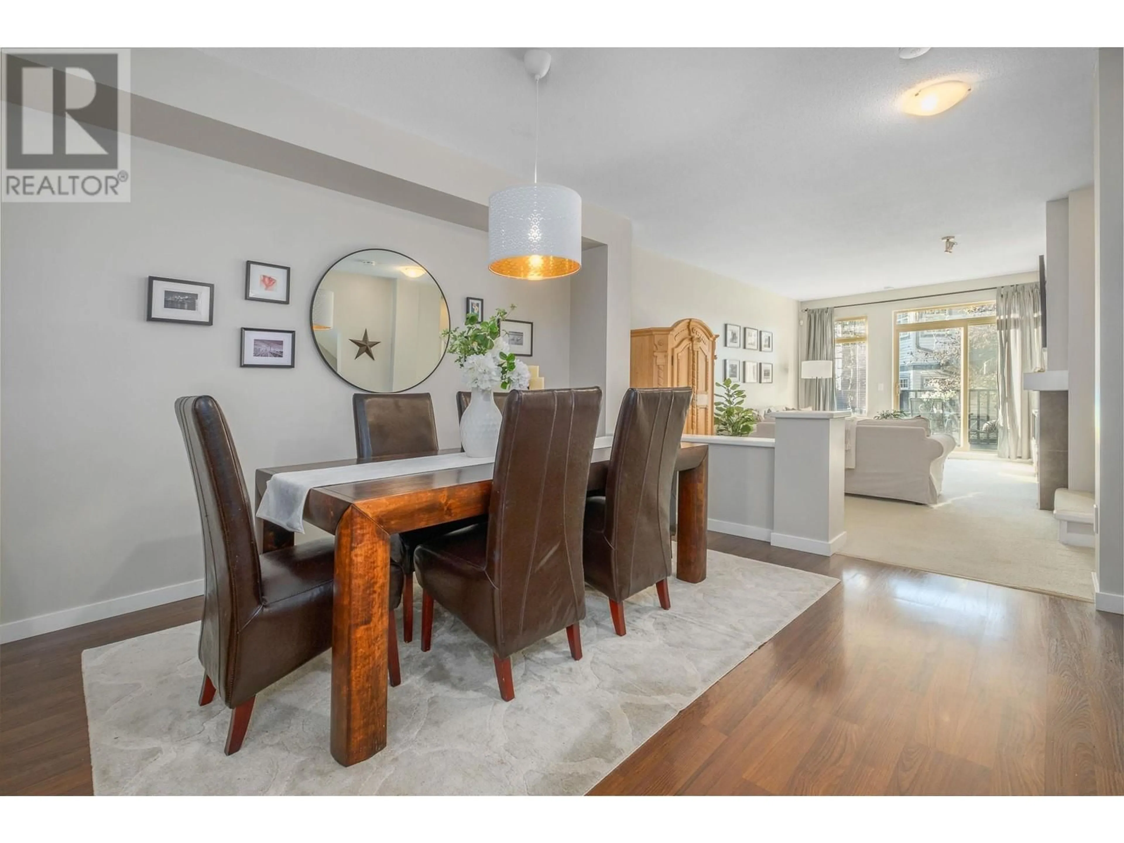 Dining room, wood/laminate floor for 5 - 55 HAWTHORN DRIVE, Port Moody British Columbia V3H0B3