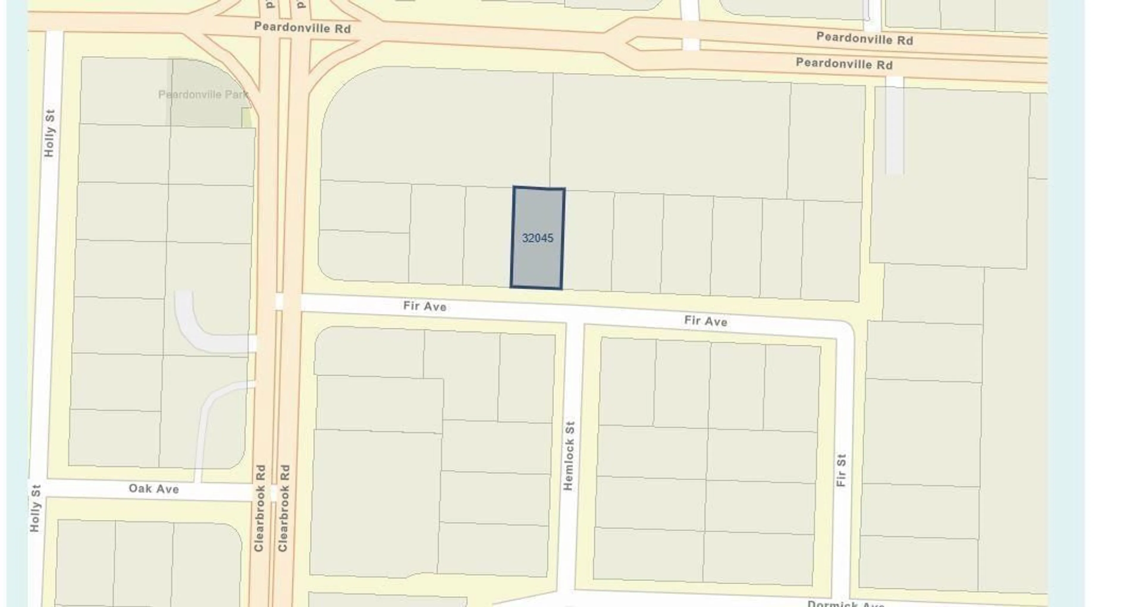 Picture of a map for 32045 FIR, Abbotsford British Columbia V2T1K1