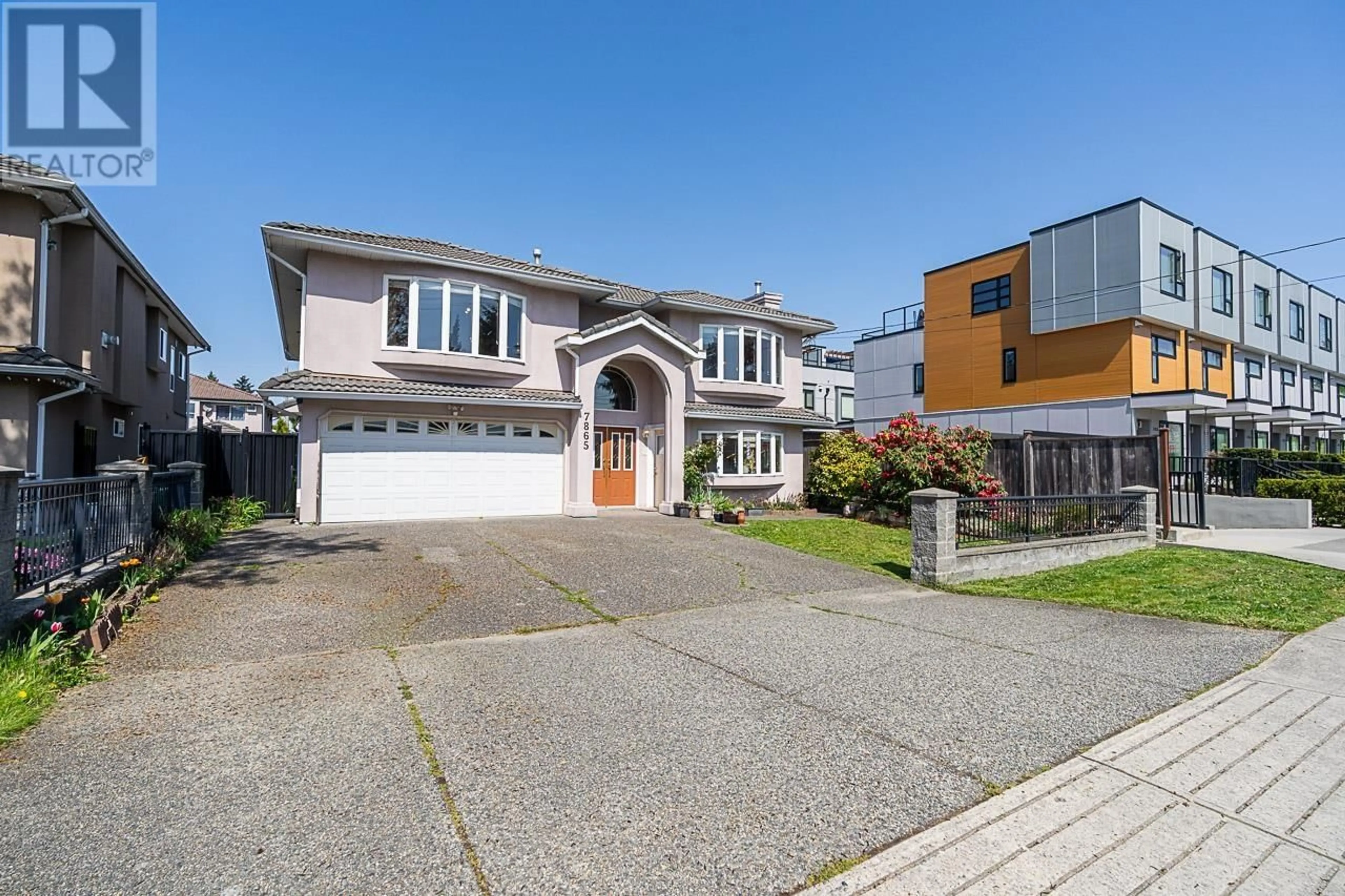 Home with vinyl exterior material, street for 7865 16TH AVENUE, Burnaby British Columbia V3N1R2