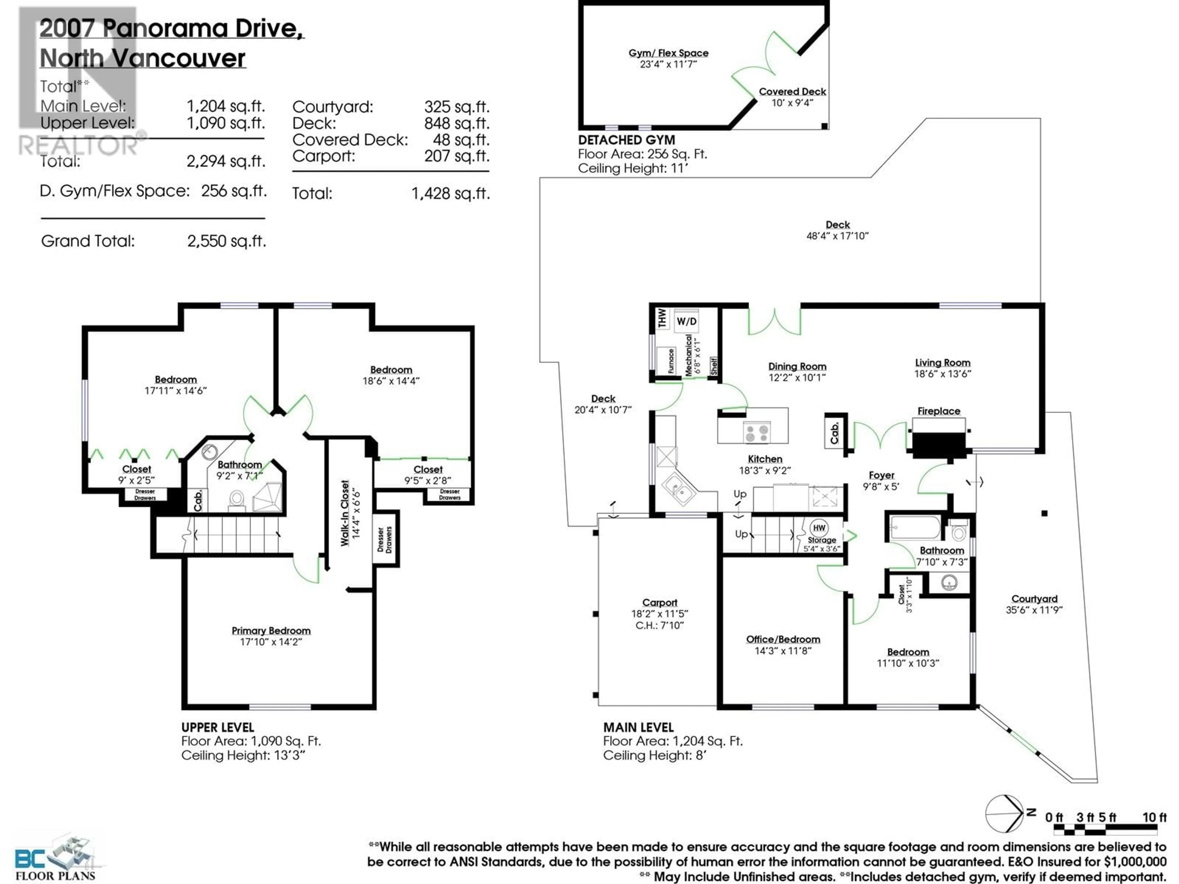 Floor plan for 2007 PANORAMA DRIVE, North Vancouver British Columbia V7G1V2