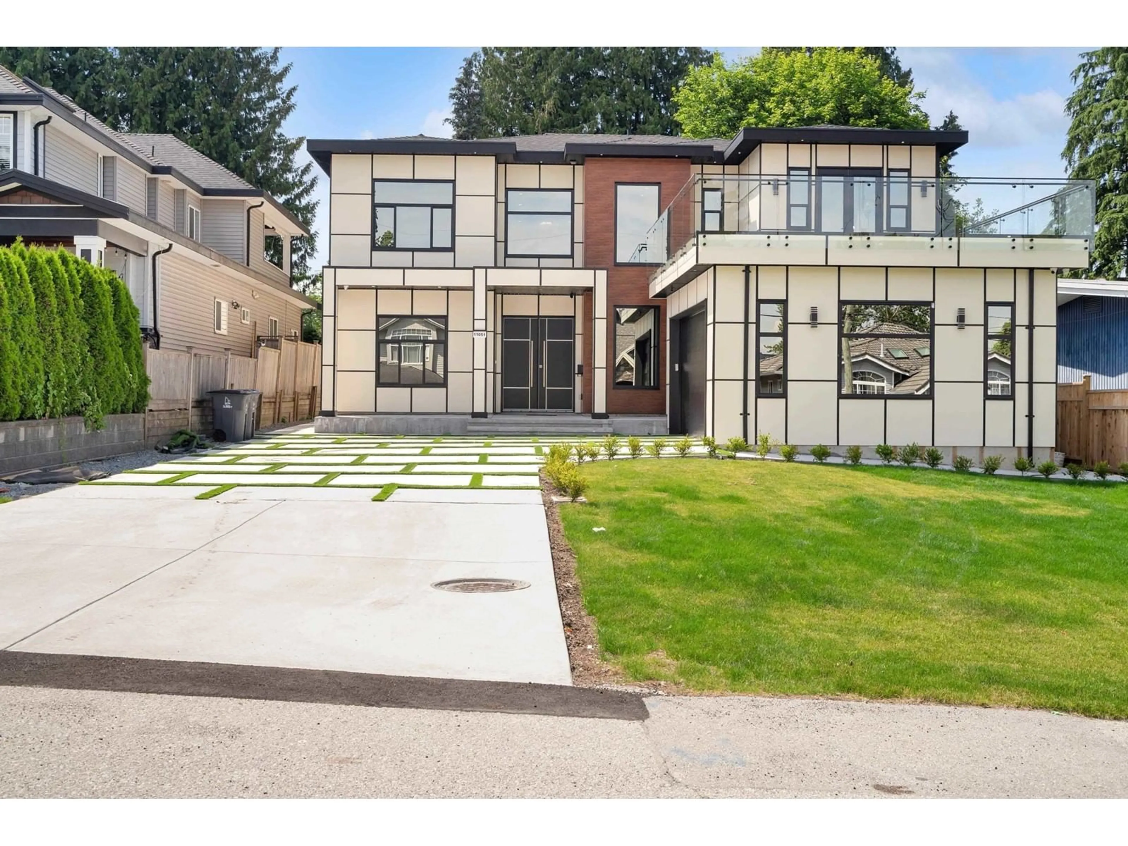 Home with brick exterior material, street for 11051 131A, Surrey British Columbia V3T3S1