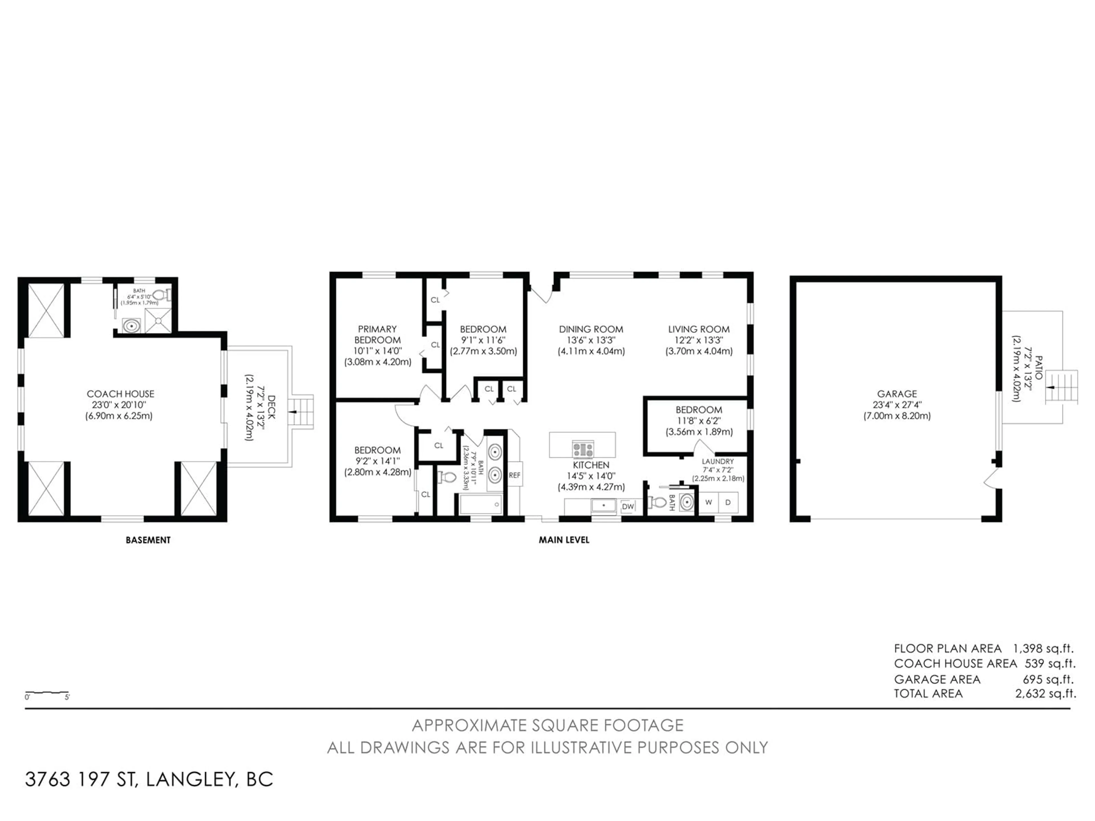 Floor plan for 3763 197, Langley British Columbia V3A1B4