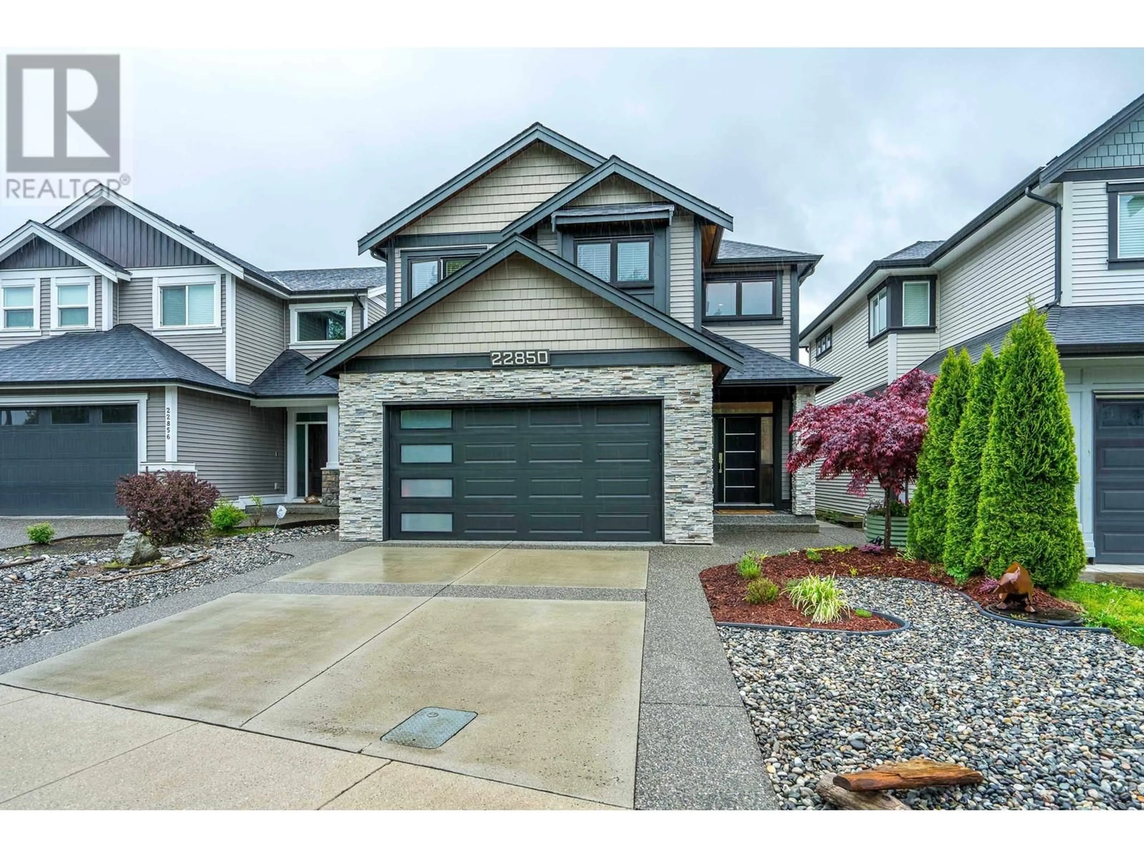 Home with vinyl exterior material, street for 22850 GILBERT DRIVE, Maple Ridge British Columbia V4R0G4