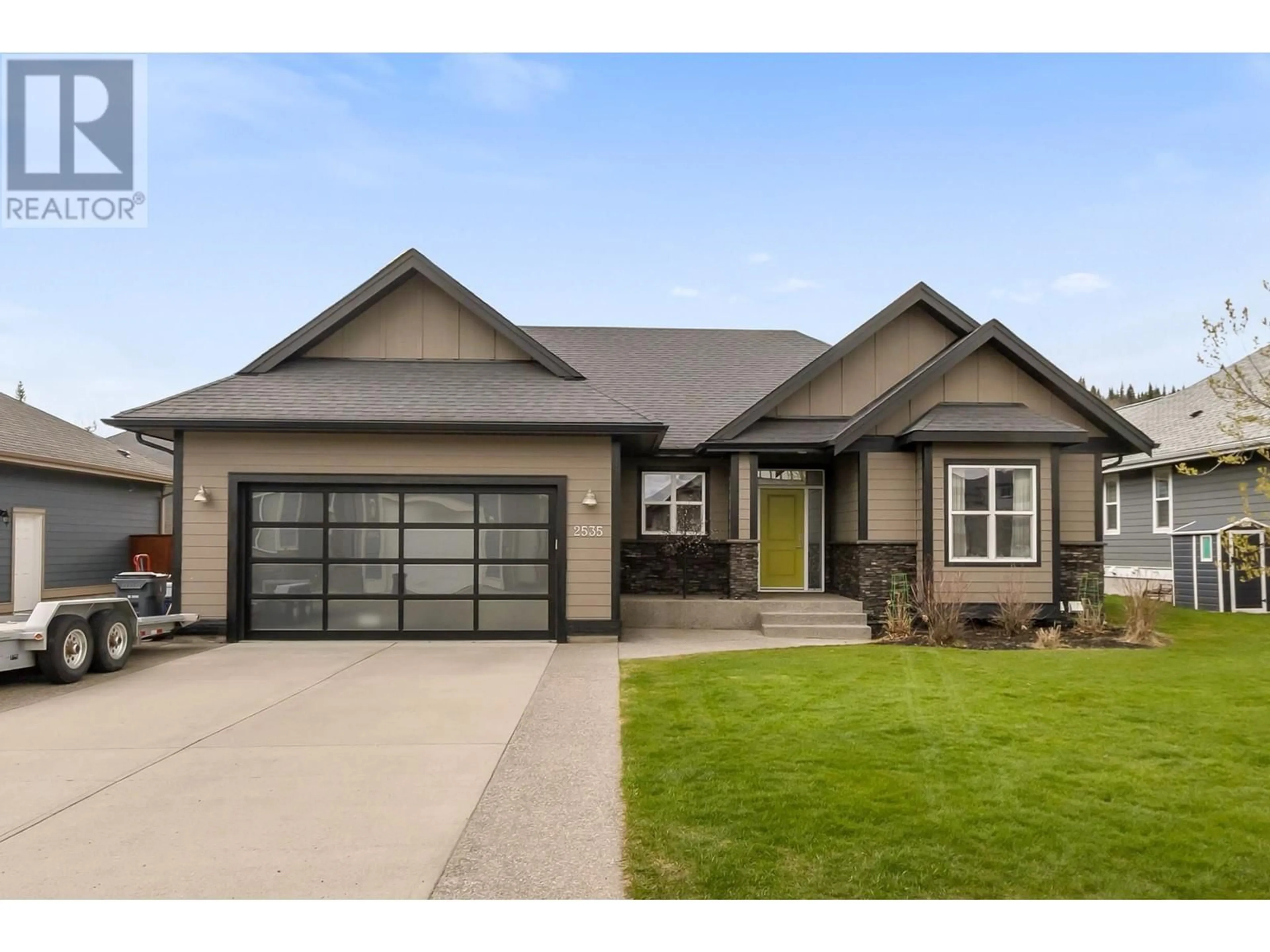 Home with brick exterior material, street for 2535 MAURICE DRIVE, Prince George British Columbia V2N0B9