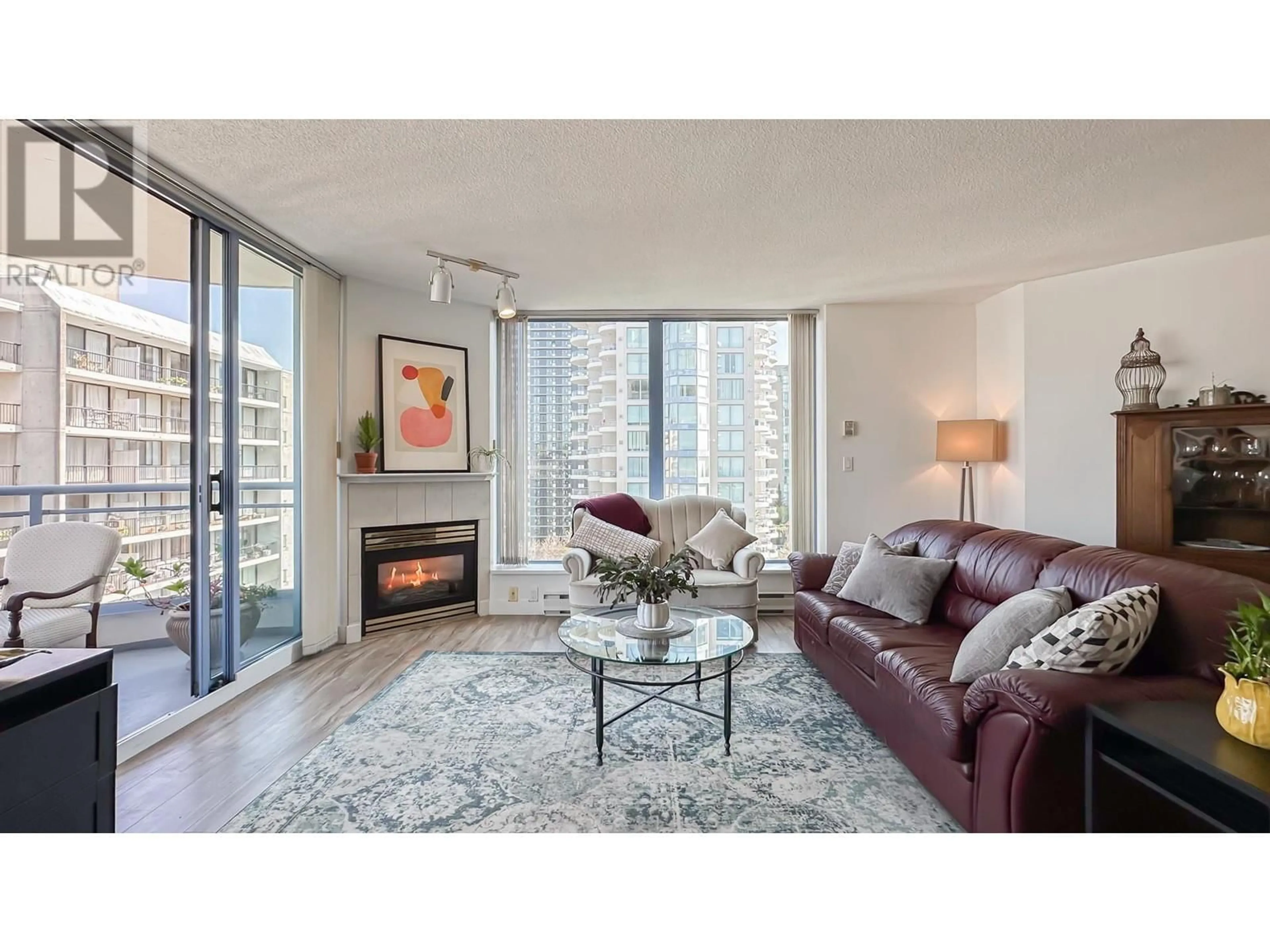 Living room with furniture, unknown for 1302 - 739 PRINCESS STREET, New Westminster British Columbia V3M6V6