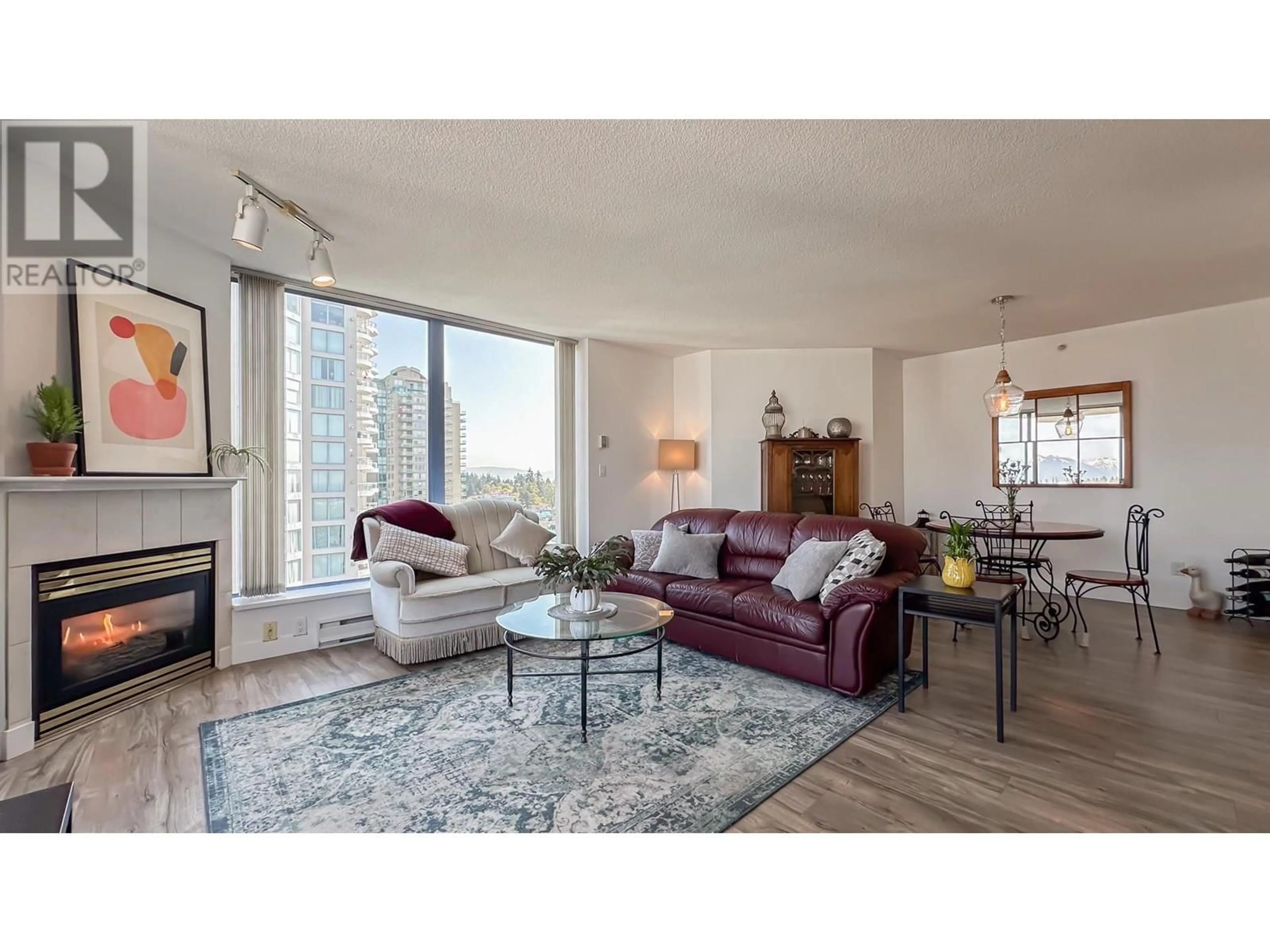 Living room with furniture, unknown for 1302 - 739 PRINCESS STREET, New Westminster British Columbia V3M6V6