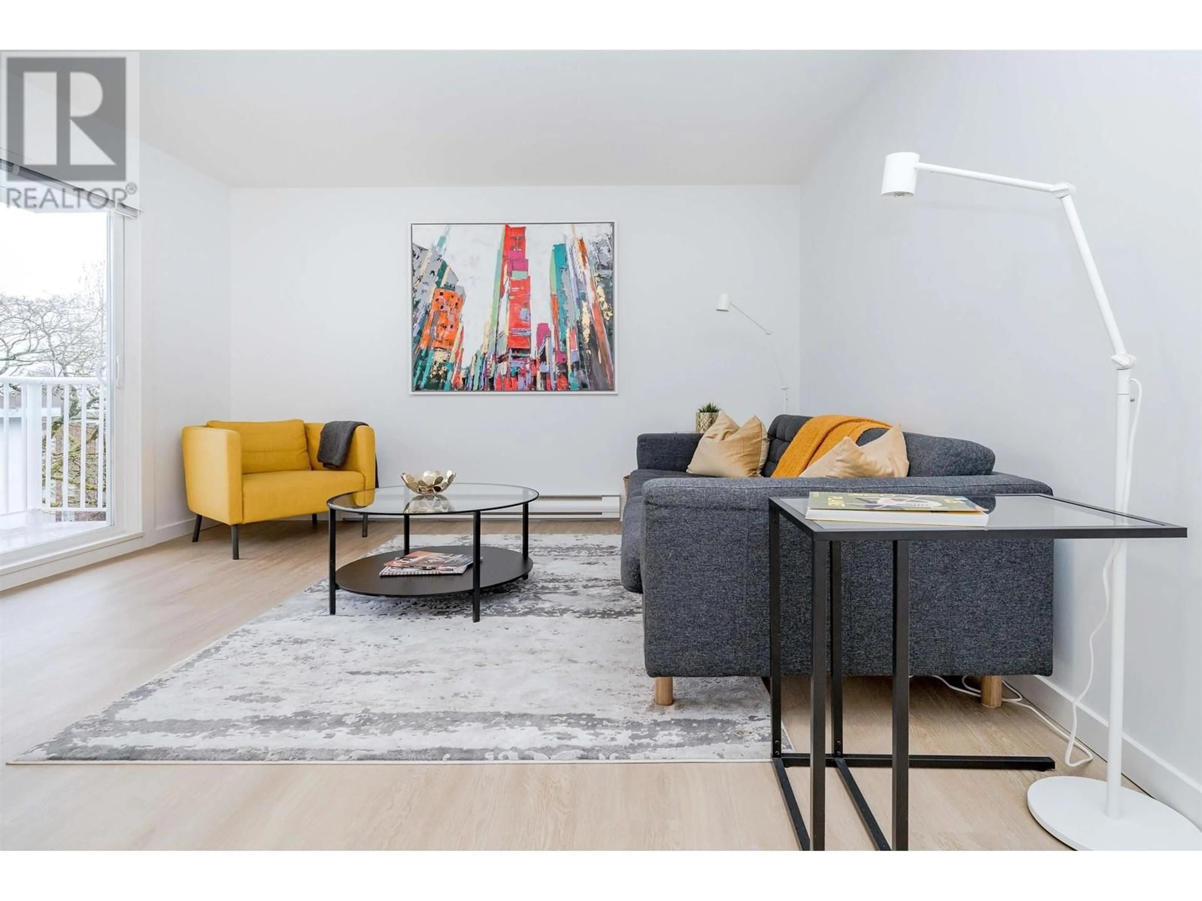Living room with furniture, unknown for 303 - 8690 MONTCALM STREET, Vancouver British Columbia V6P4P8