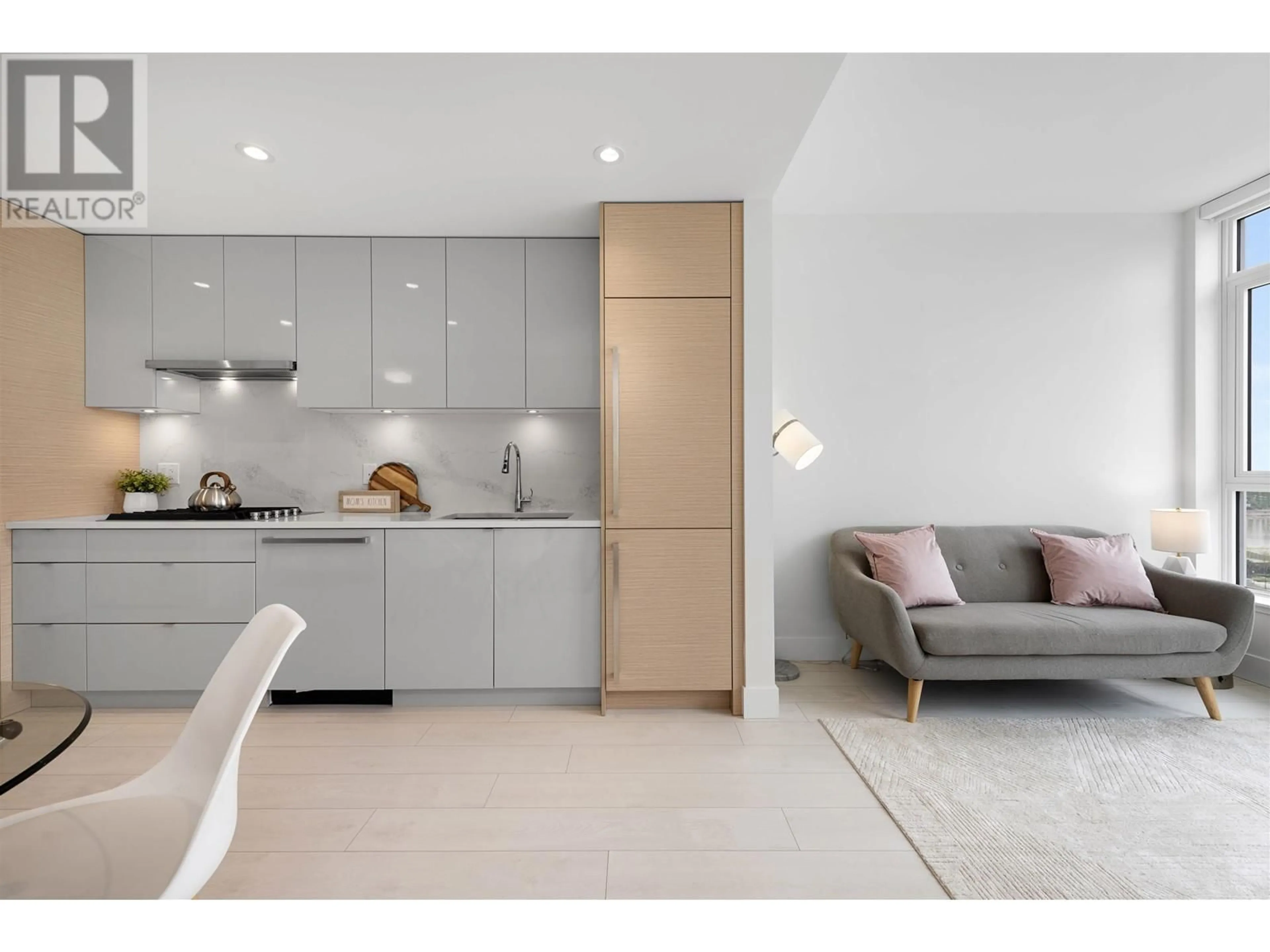 Open concept kitchen, unknown for 1304 - 3438 SAWMILL CRESCENT, Vancouver British Columbia V5S0E3