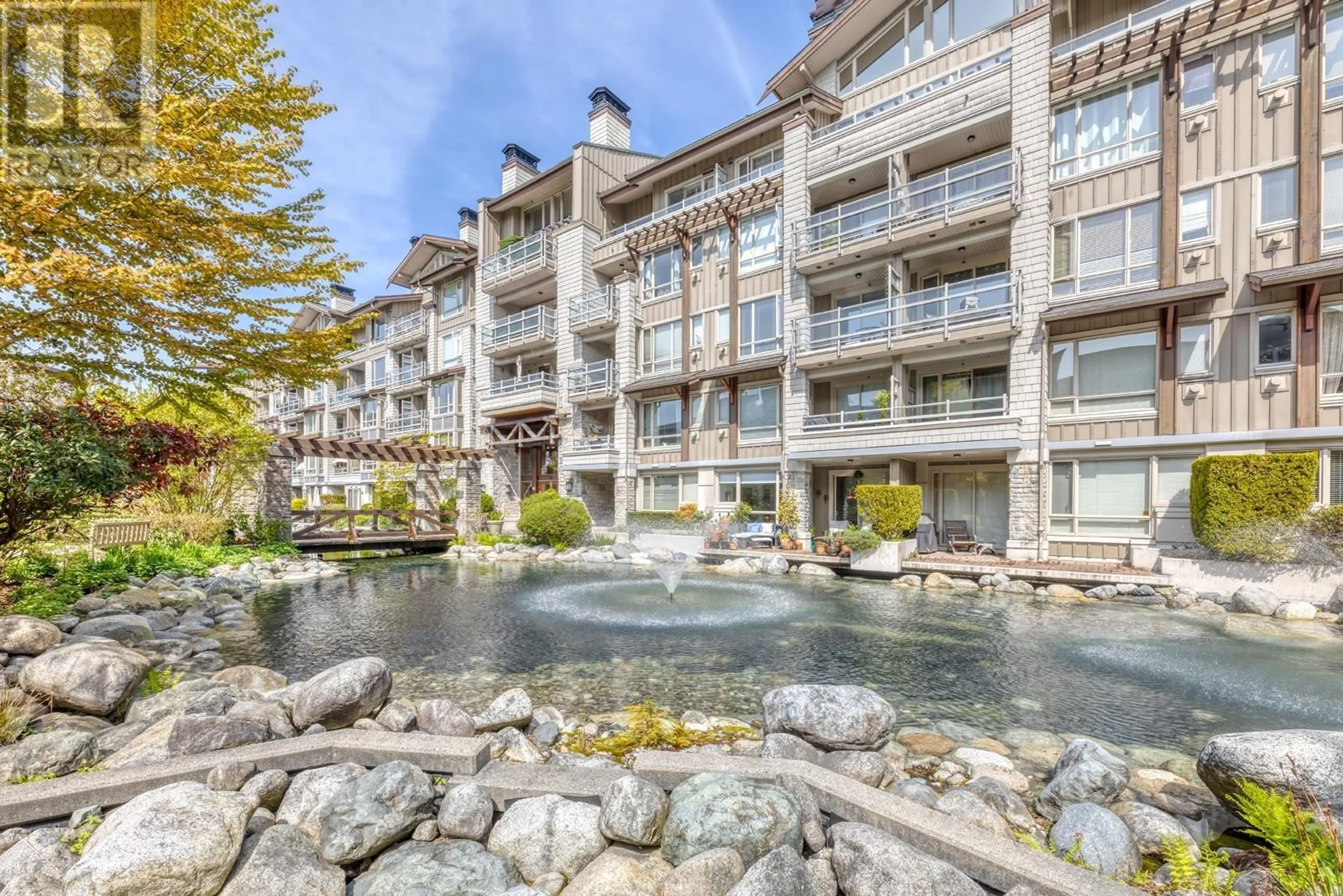 Patio, water/lake/river/ocean view for 516 - 580 RAVEN WOODS DRIVE, North Vancouver British Columbia V7G2T2
