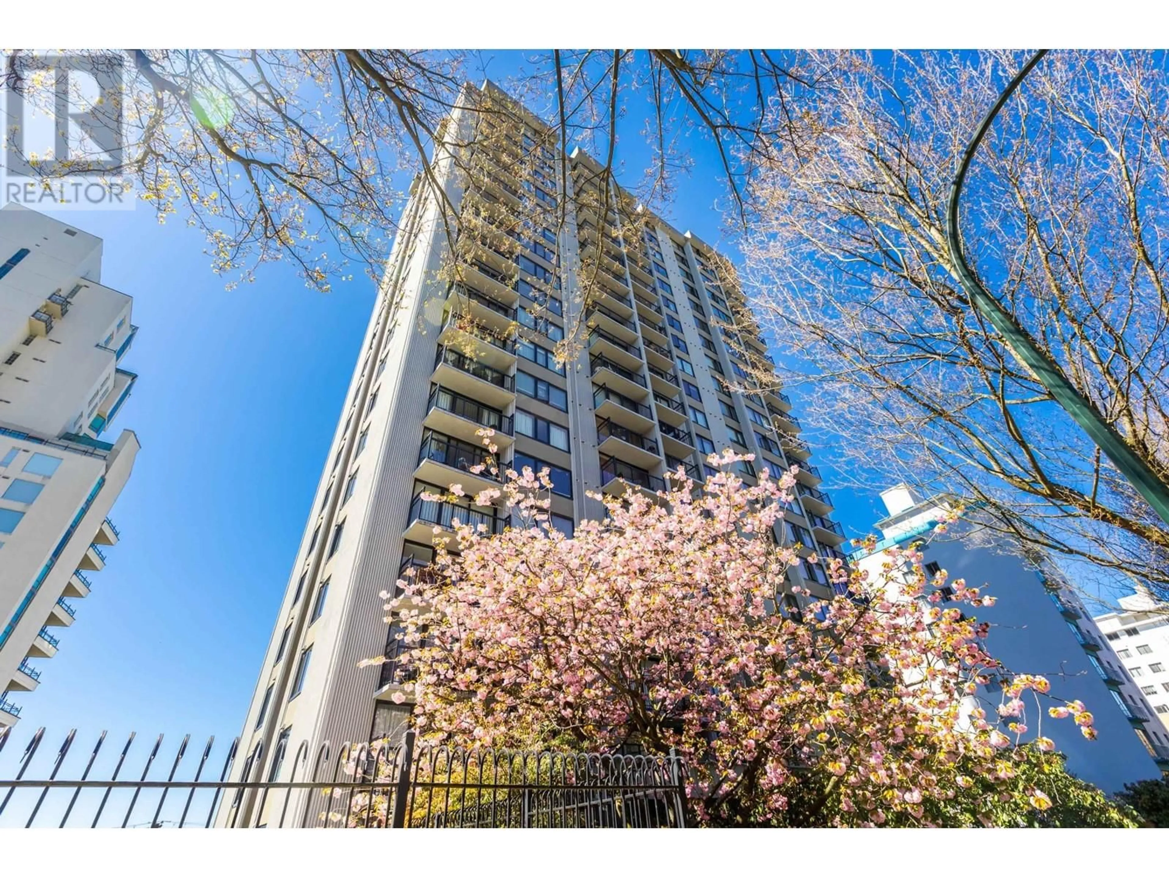 A pic from outside/outdoor area/front of a property/back of a property/a pic from drone, unknown for 1403 - 1330 HARWOOD STREET, Vancouver British Columbia V6E1S8