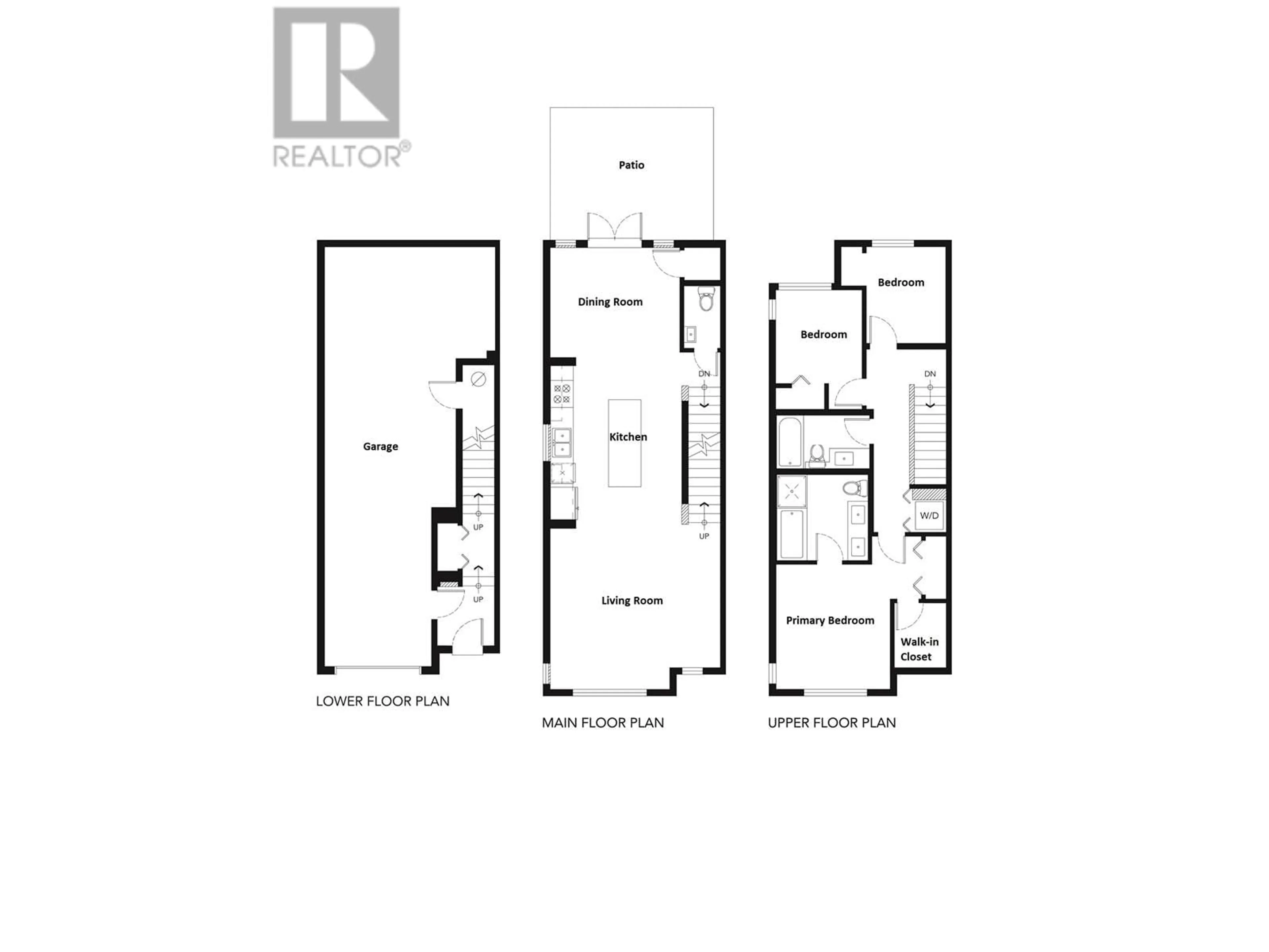 Floor plan for 16 - 3470 HIGHLAND DRIVE, Coquitlam British Columbia V3E0M1