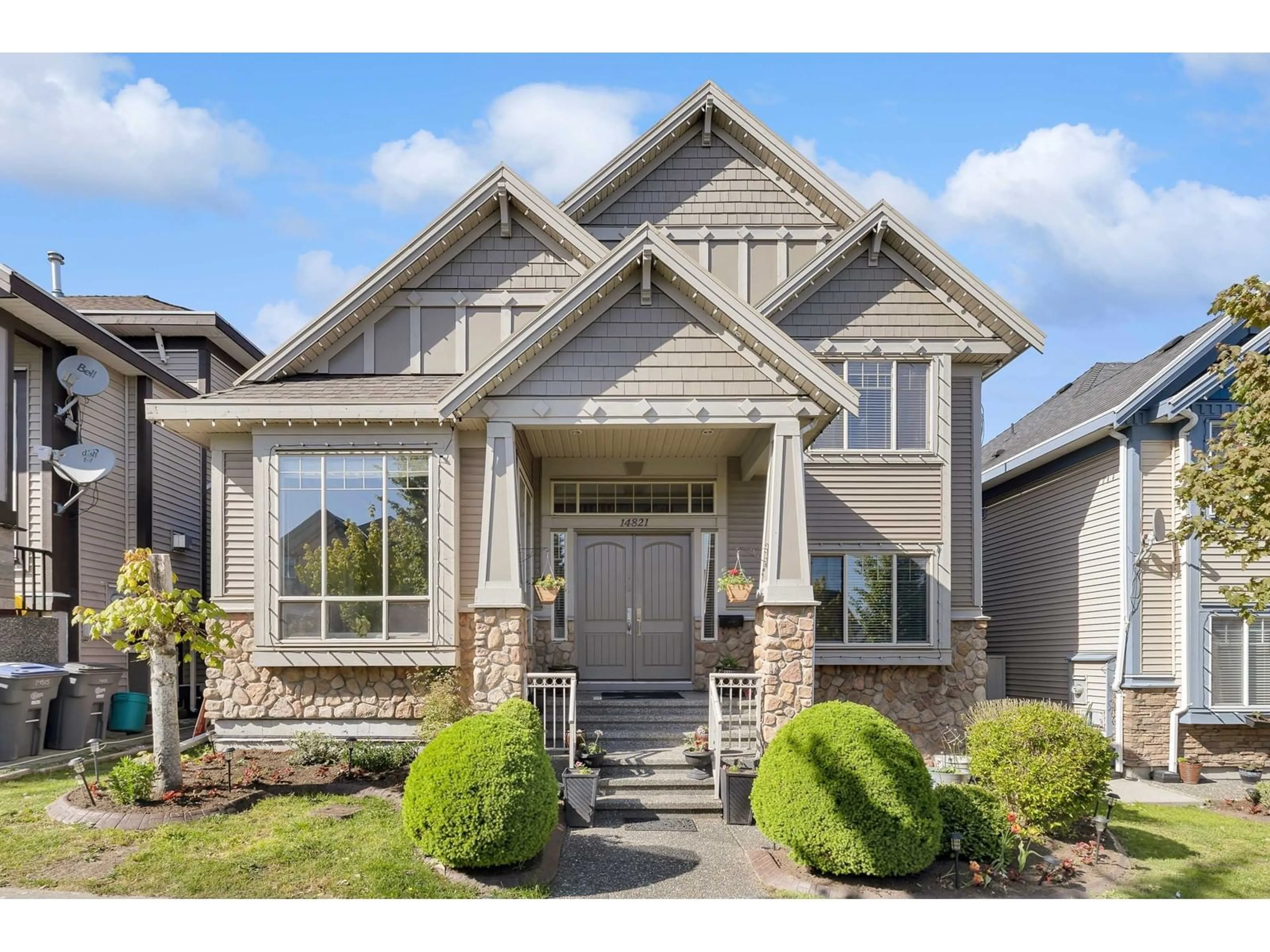 Home with vinyl exterior material, street for 14821 71A, Surrey British Columbia V3S2E4