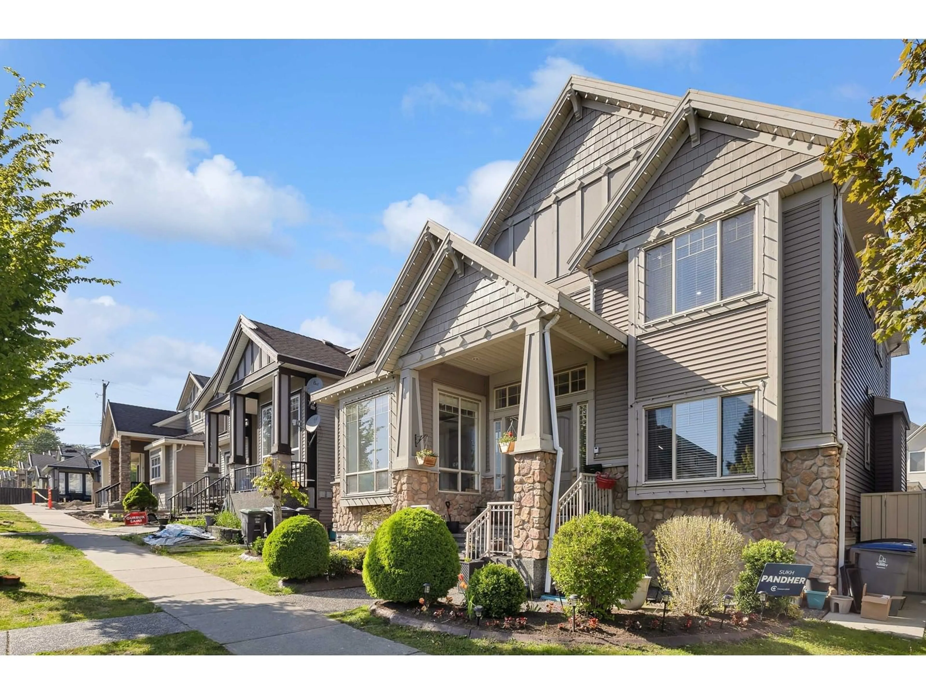Home with vinyl exterior material, street for 14821 71A, Surrey British Columbia V3S2E4