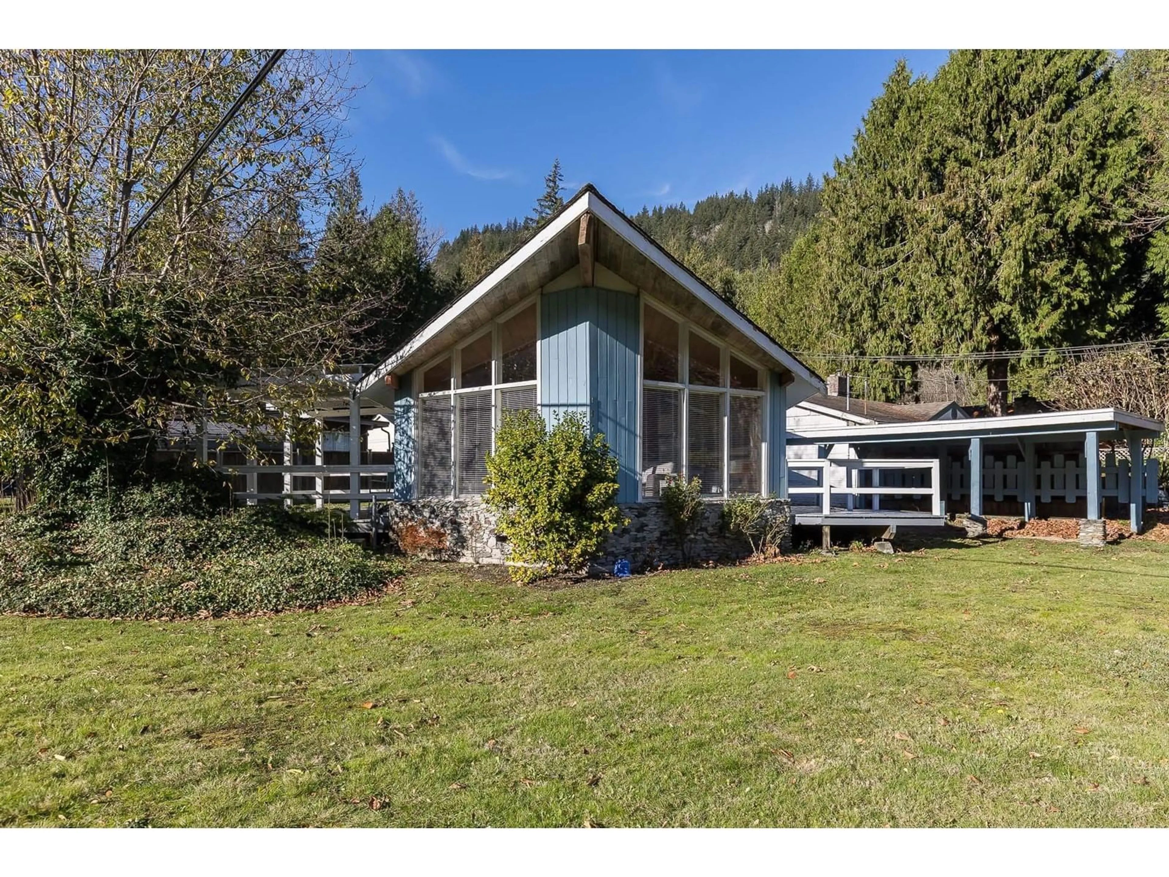 A pic from outside/outdoor area/front of a property/back of a property/a pic from drone, unknown for 1879 CAROL ROAD, Lindell Beach British Columbia V2R4W9