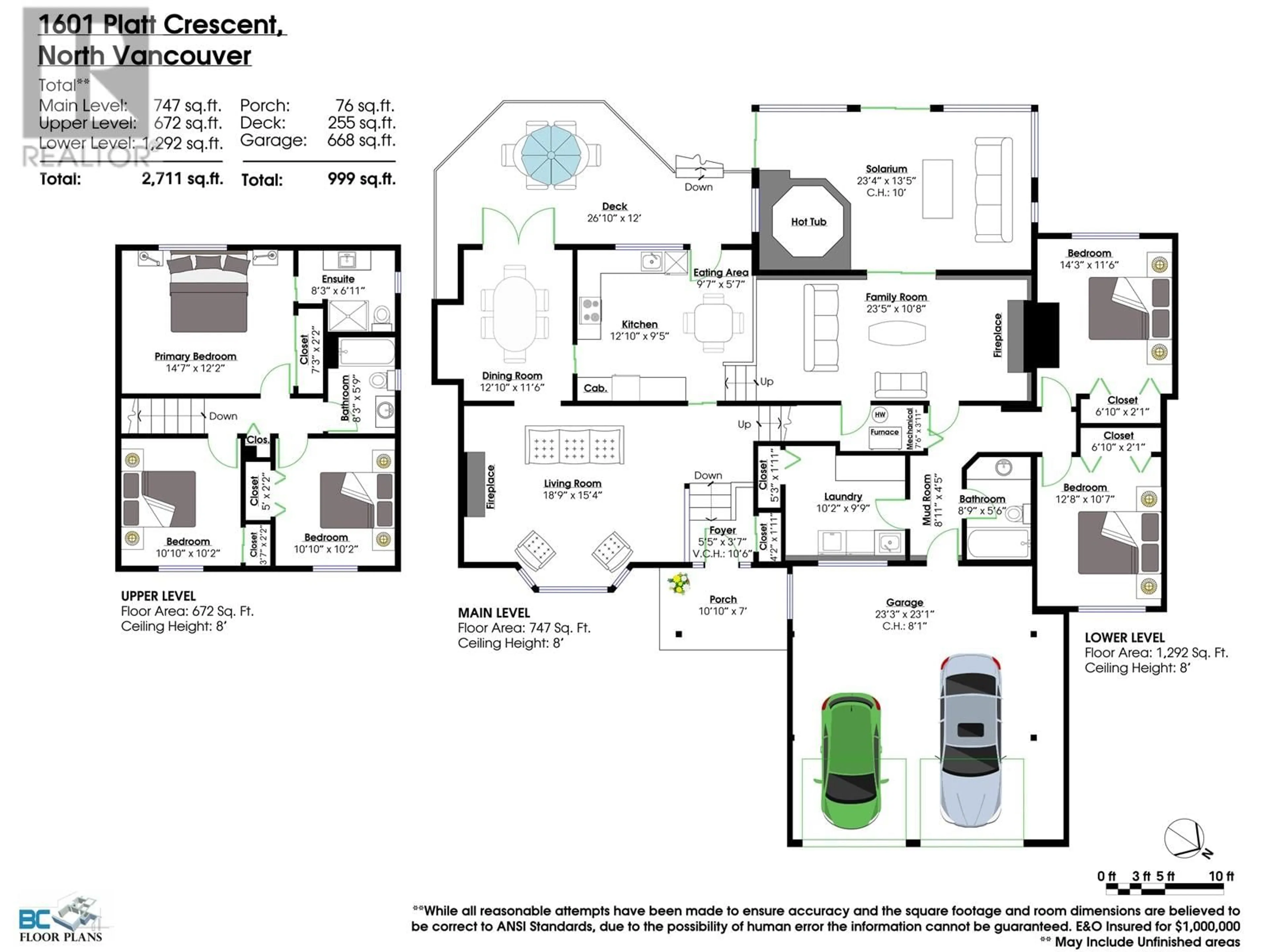 Floor plan for 1601 PLATT CRESCENT, North Vancouver British Columbia V7J1X9