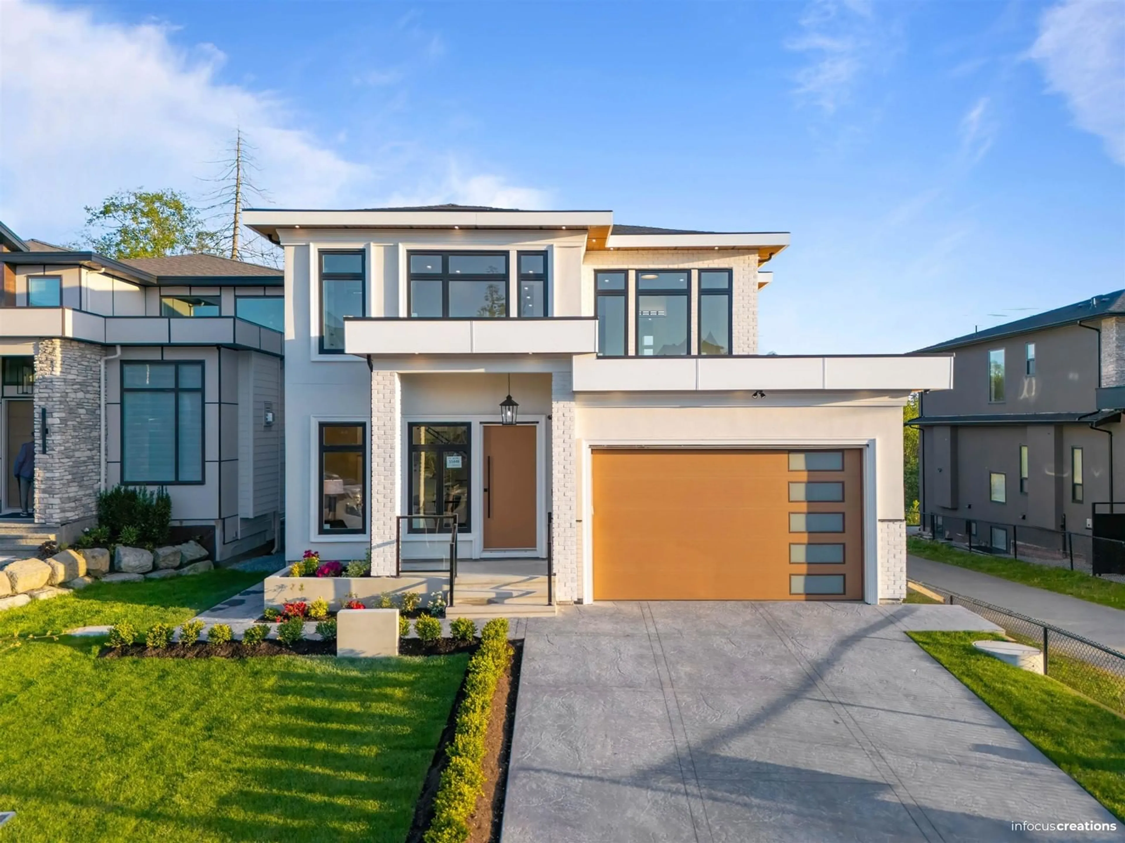 Home with brick exterior material, street for 15448 76B, Surrey British Columbia V3S3P3
