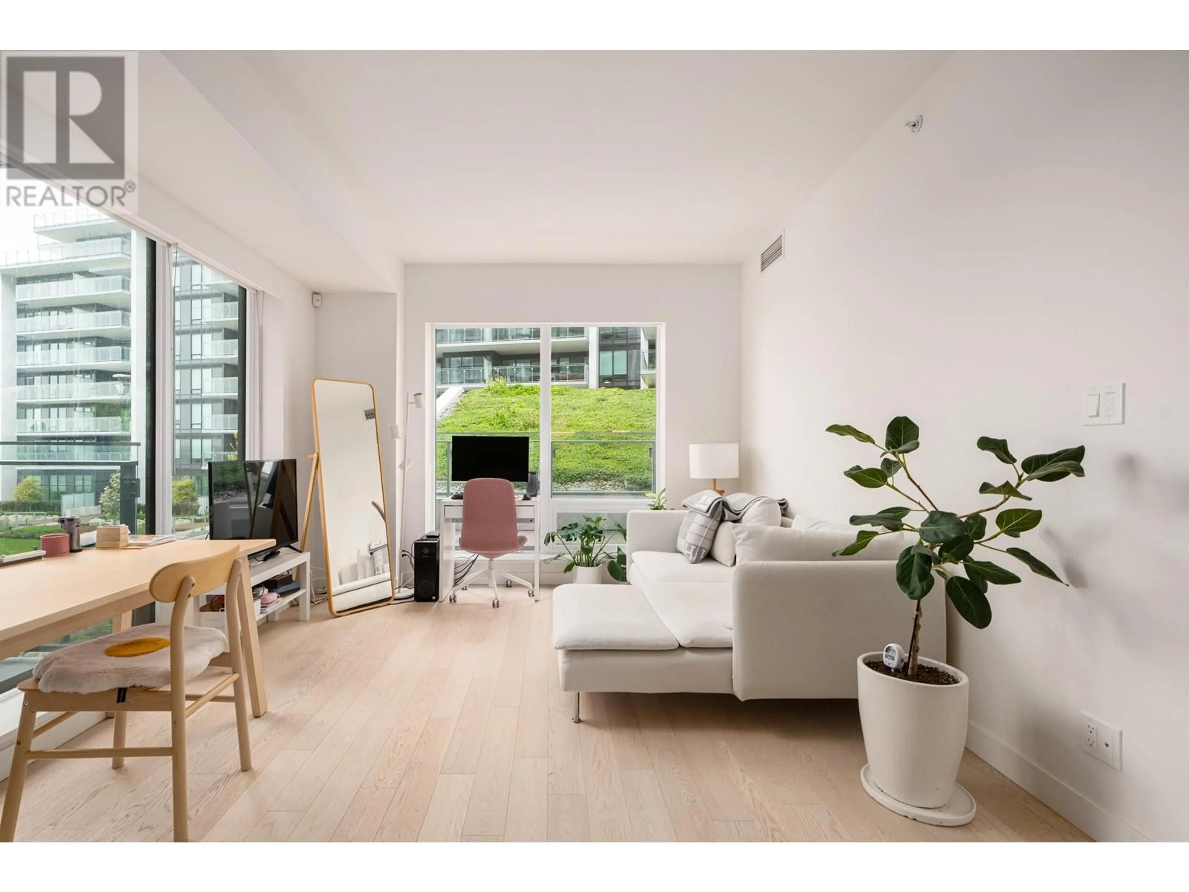 Living room with furniture, unknown for 207 - 6811 PEARSON WAY, Richmond British Columbia V7C0E7