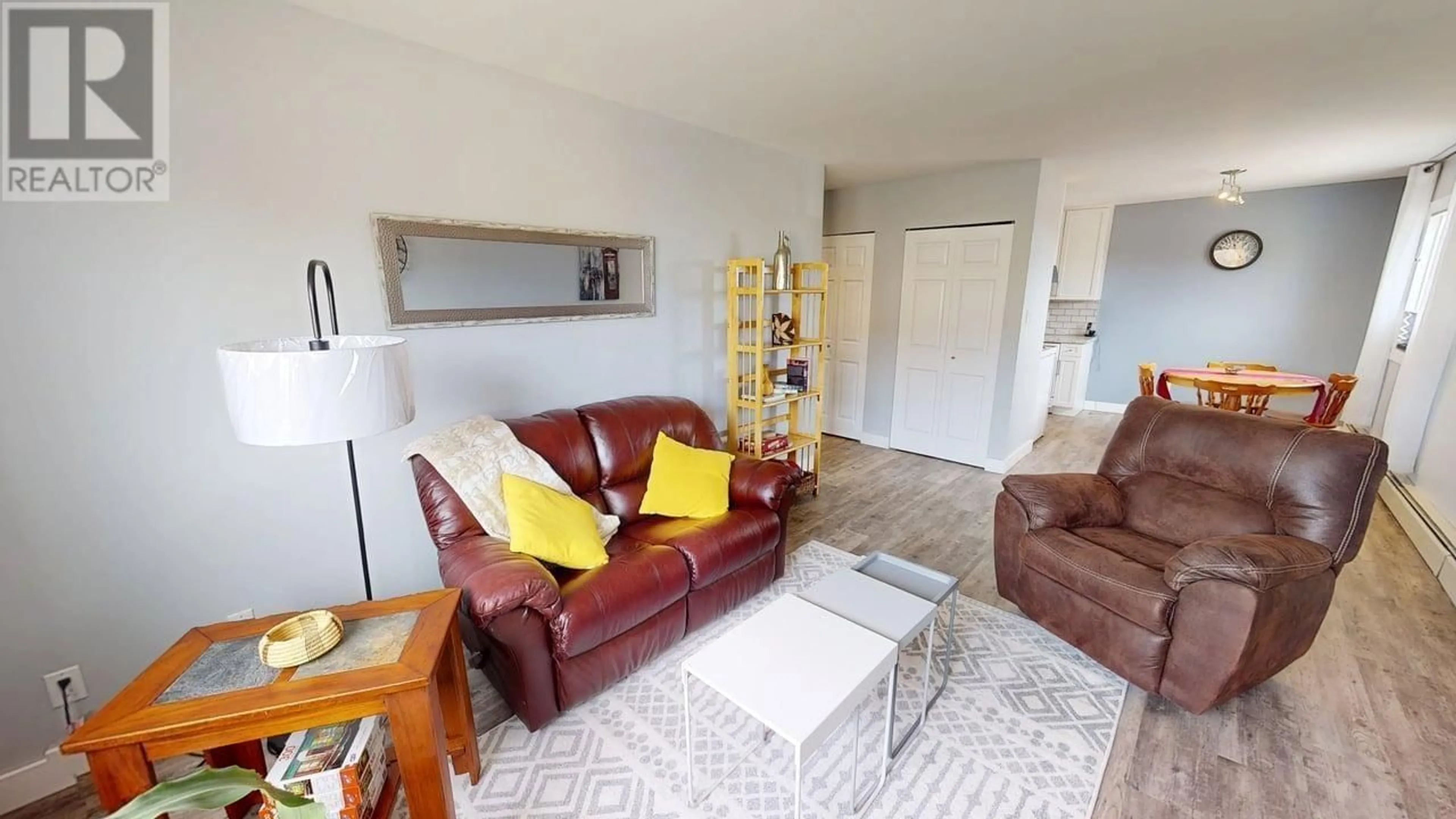 Living room with furniture, unknown for 209 - 10216 102 AVENUE, Fort St. John British Columbia V1J2E5