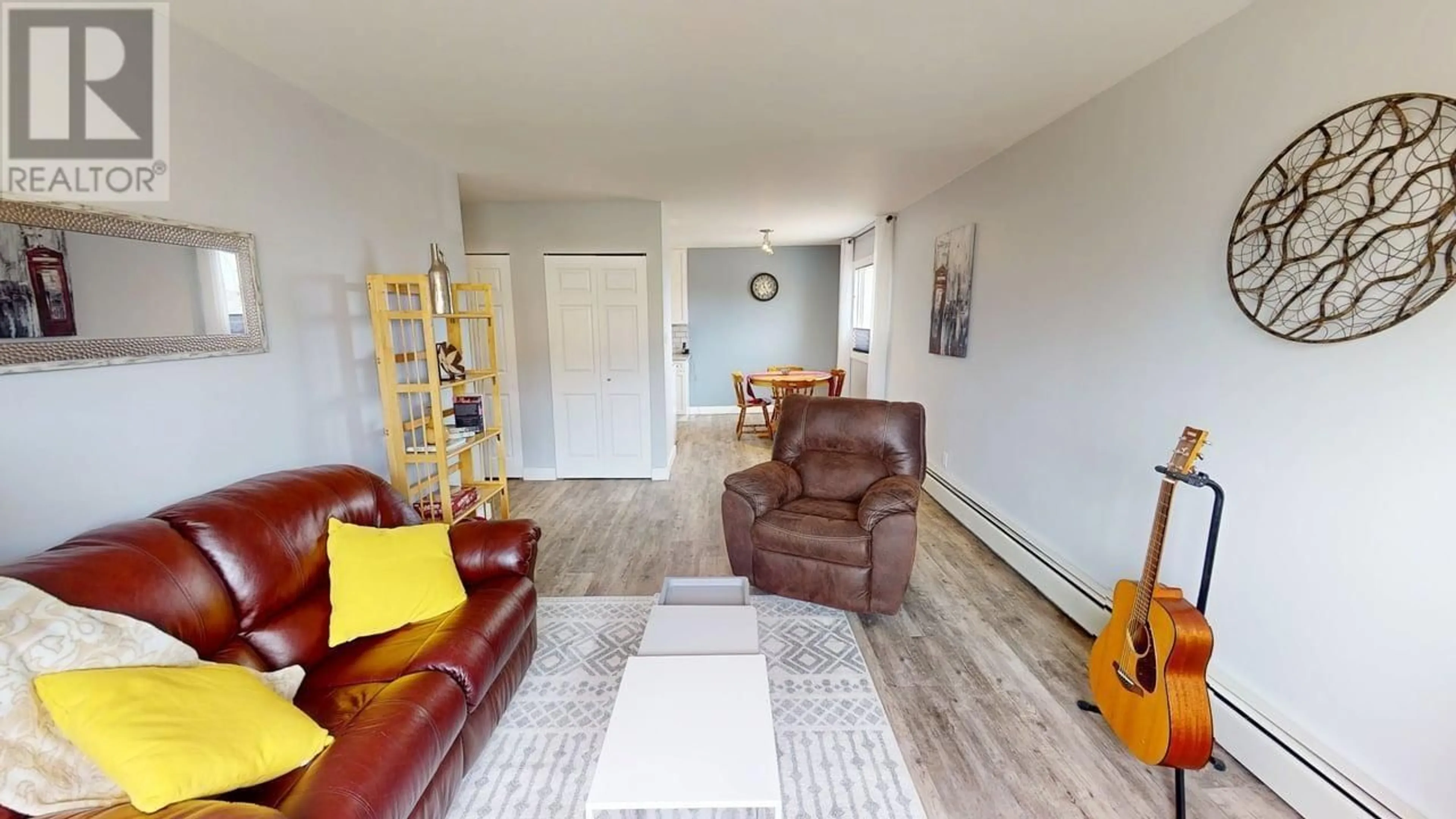 Living room with furniture, unknown for 209 - 10216 102 AVENUE, Fort St. John British Columbia V1J2E5