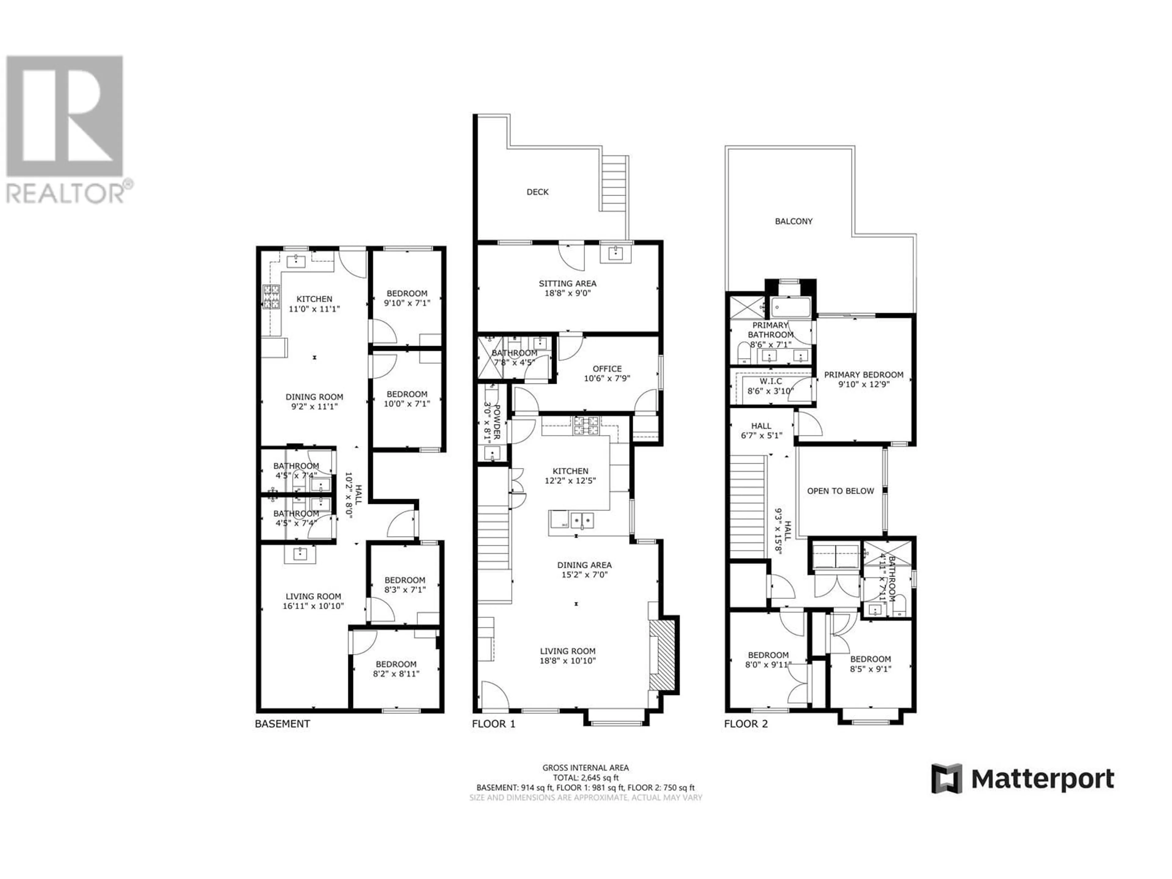 Floor plan for 7588 2ND STREET, Burnaby British Columbia V3N3R6