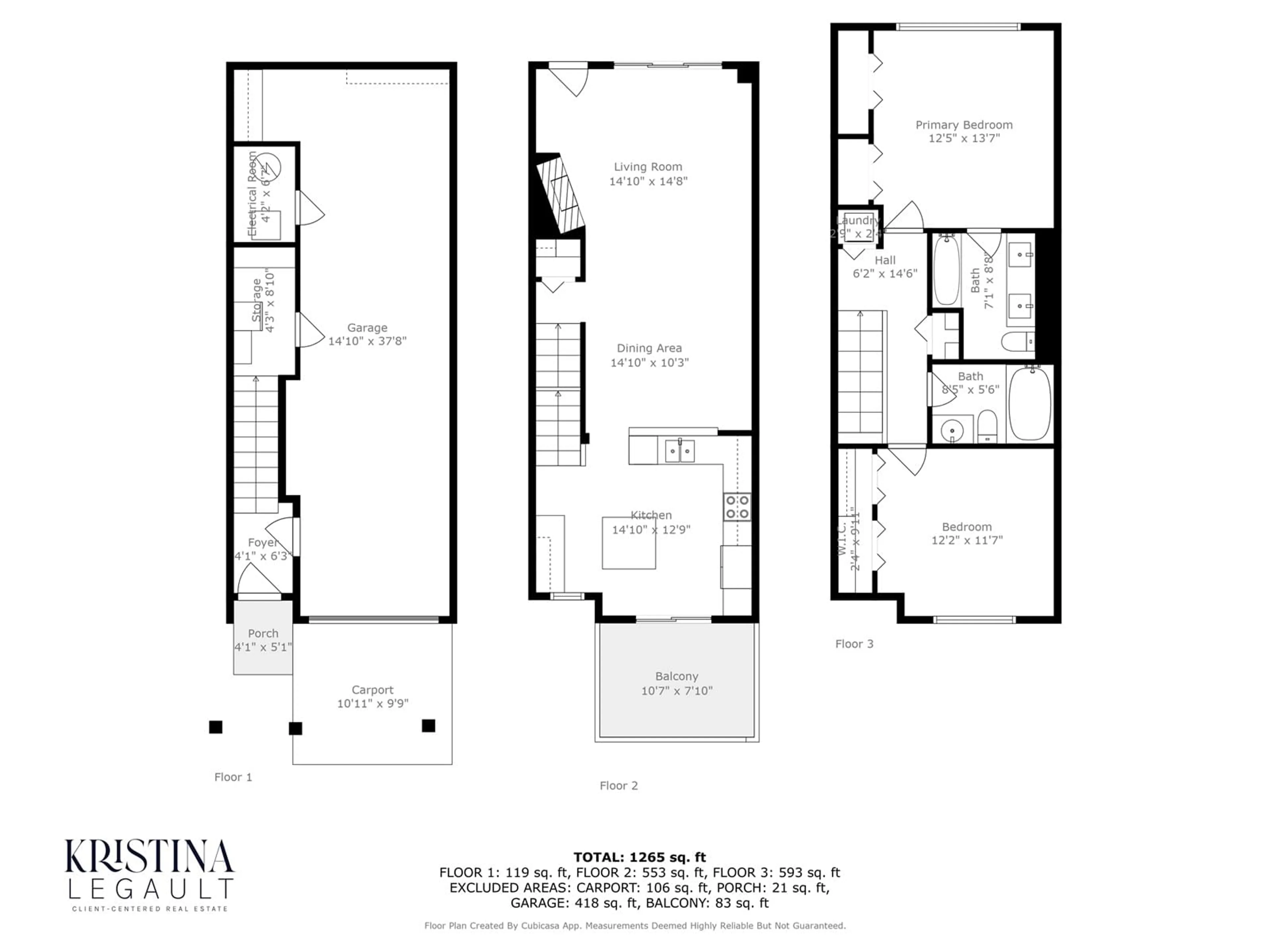Floor plan for 75 - 20176 68, Langley British Columbia V2Y2X7