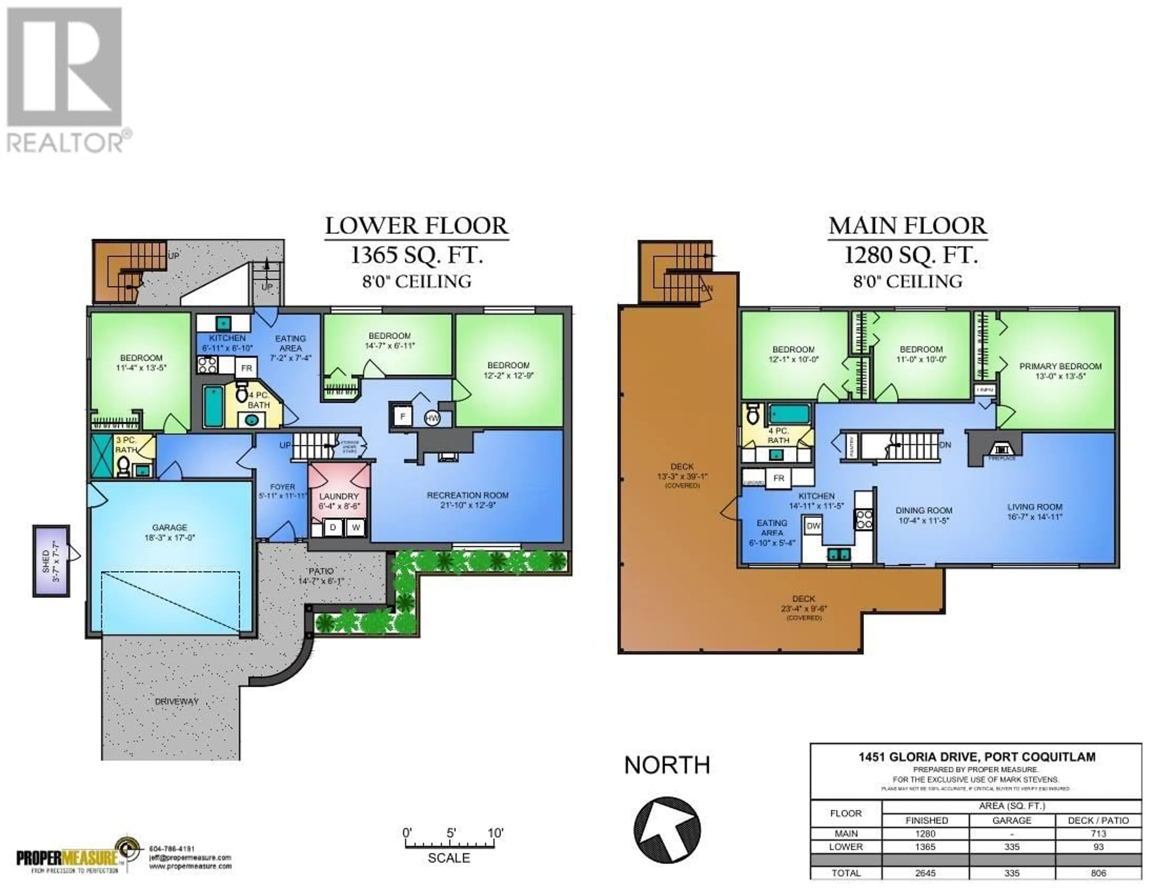 Floor plan for 1451 GLORIA DRIVE, Port Coquitlam British Columbia V3C1E6