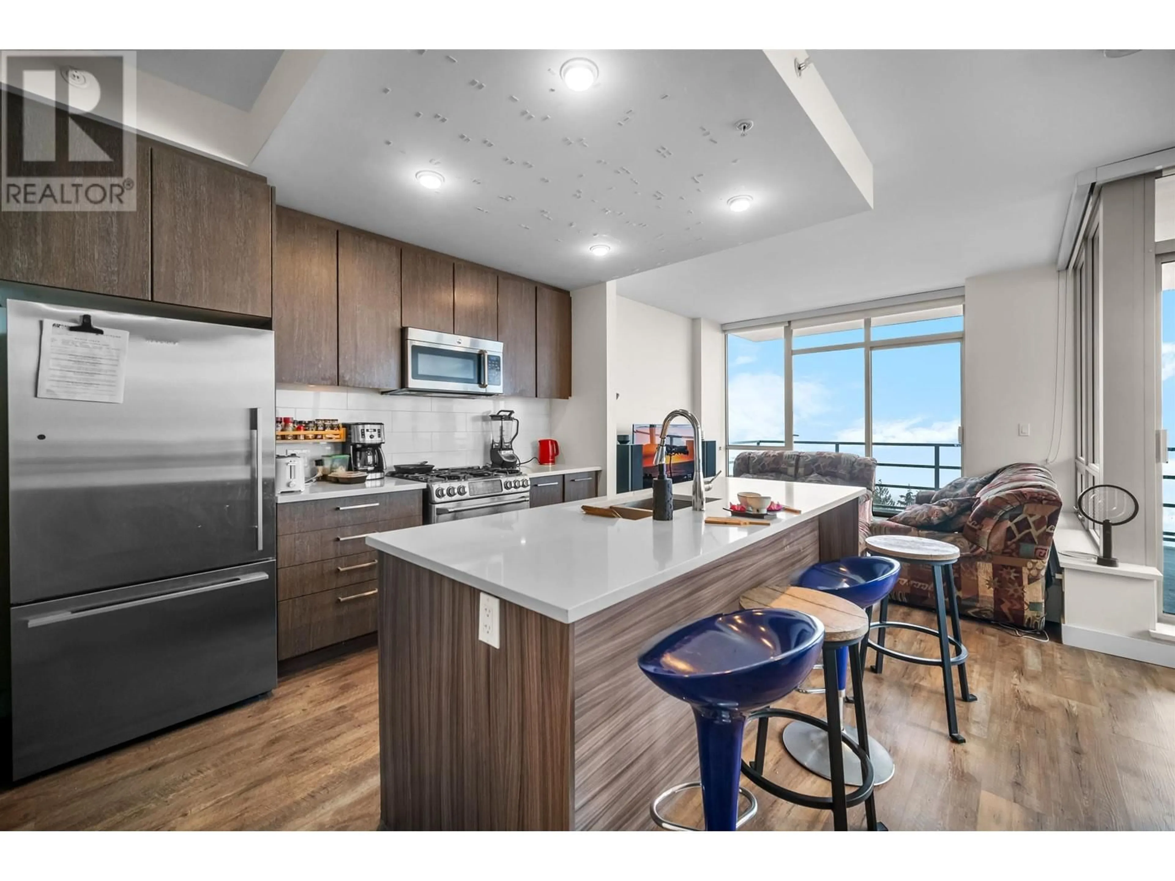 Open concept kitchen, unknown for 1003 - 9080 UNIVERSITY CRESCENT, Burnaby British Columbia V5A0B7