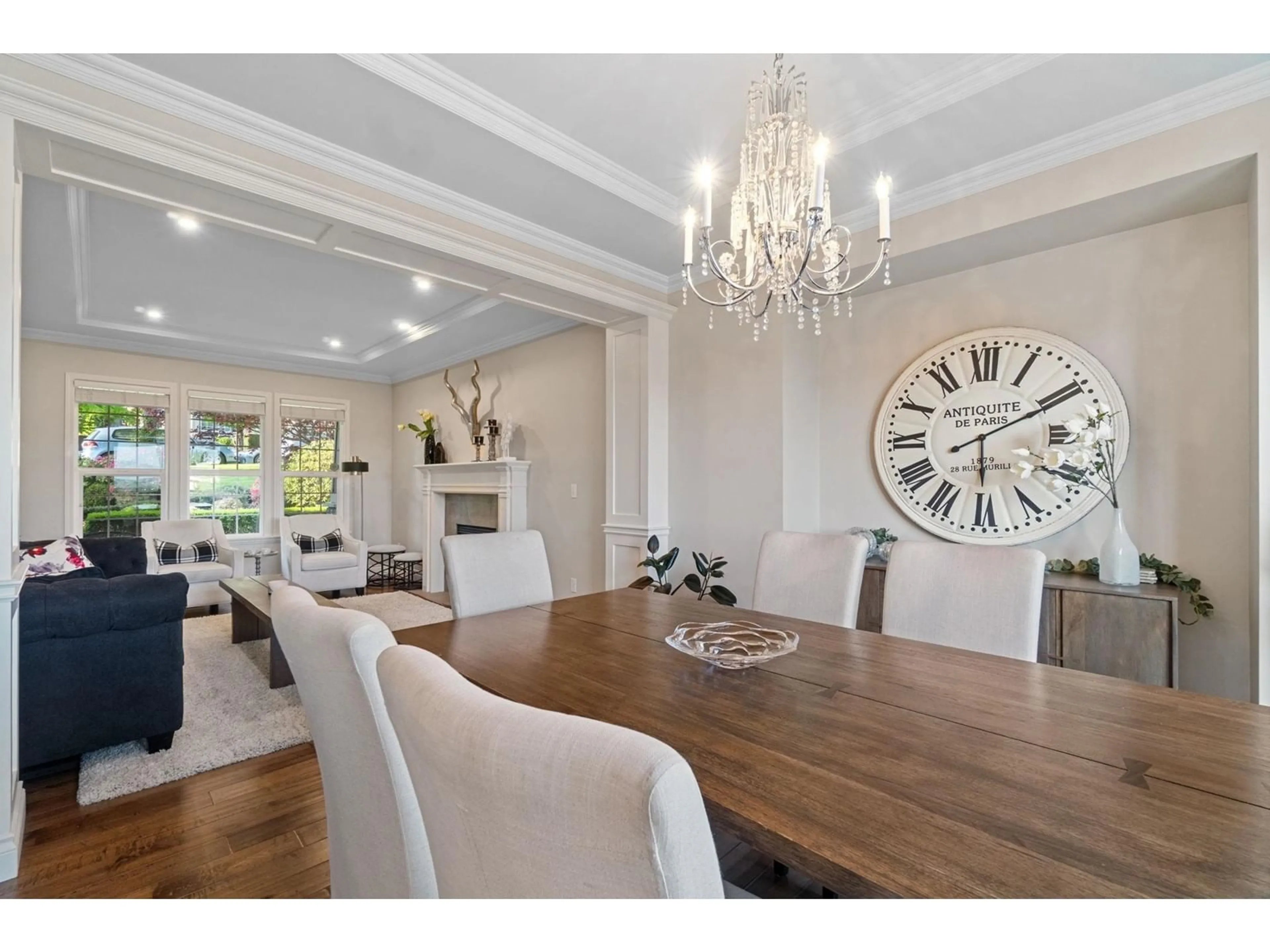 Dining room, wood/laminate floor for 16966 FRIESIAN, Surrey British Columbia V3S8P3