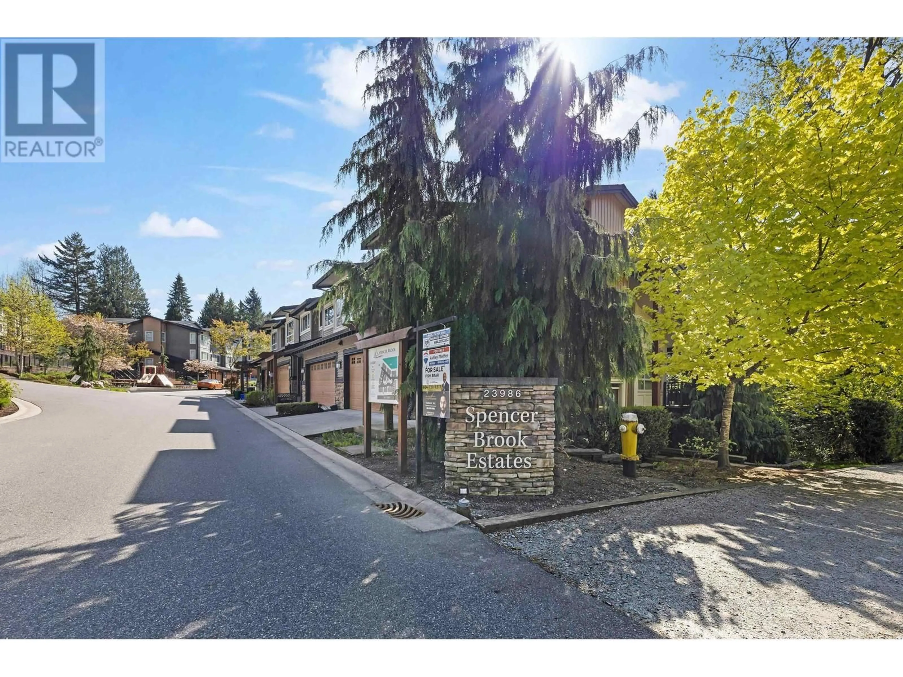 A pic from outside/outdoor area/front of a property/back of a property/a pic from drone, street for 37 - 23986 104 AVENUE, Maple Ridge British Columbia V2W0G8