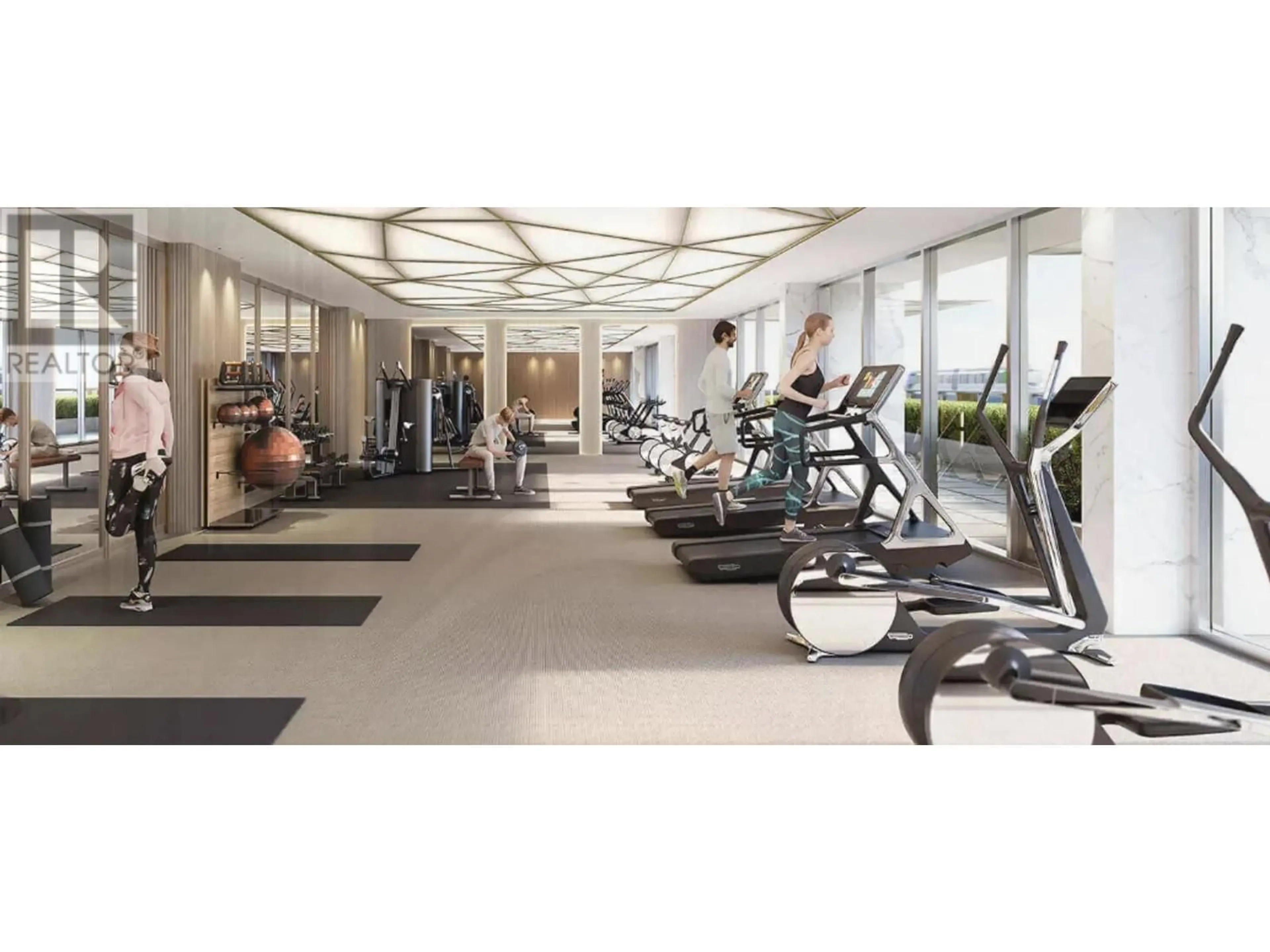 Gym or fitness room for 1083 - 8671 HAZELBRIDGE WAY, Richmond British Columbia V6X0W9