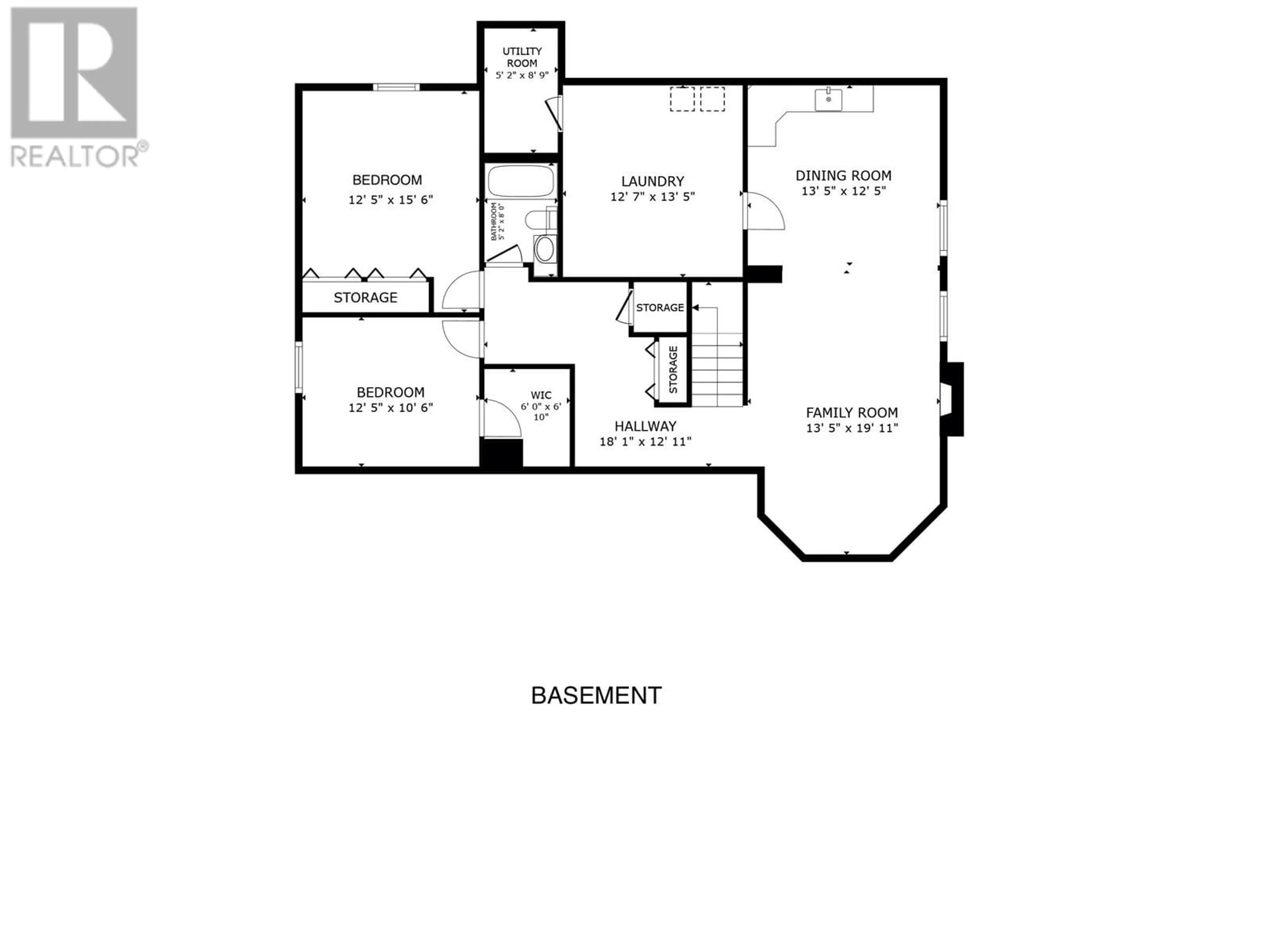 Floor plan for 10503 114 AVENUE, Fort St. John British Columbia V1J6H7