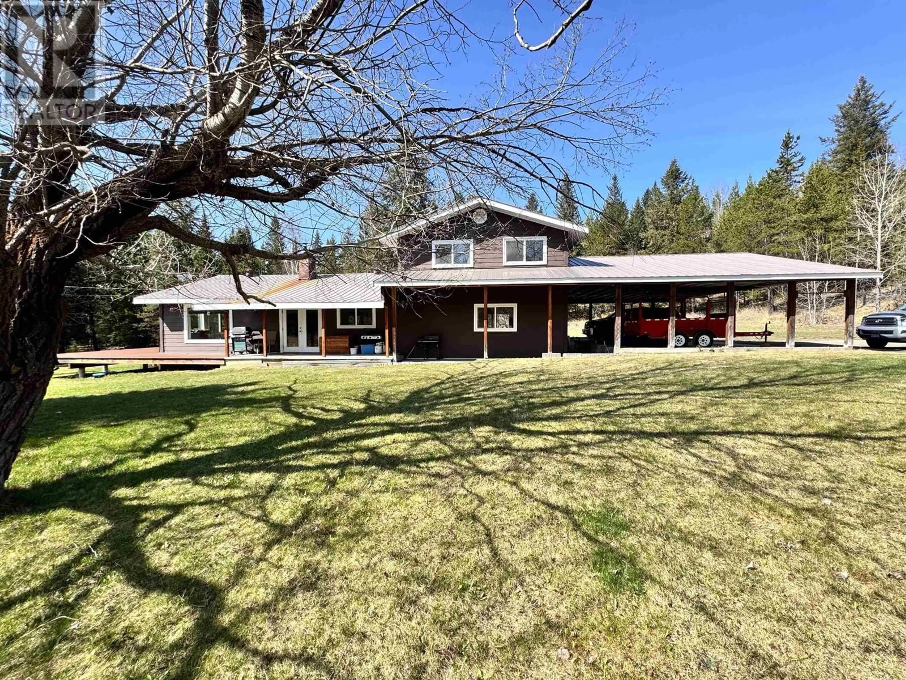 A pic from outside/outdoor area/front of a property/back of a property/a pic from drone, unknown for 5220 PINEVALLEY ROAD, Forest Grove British Columbia V0K1M0