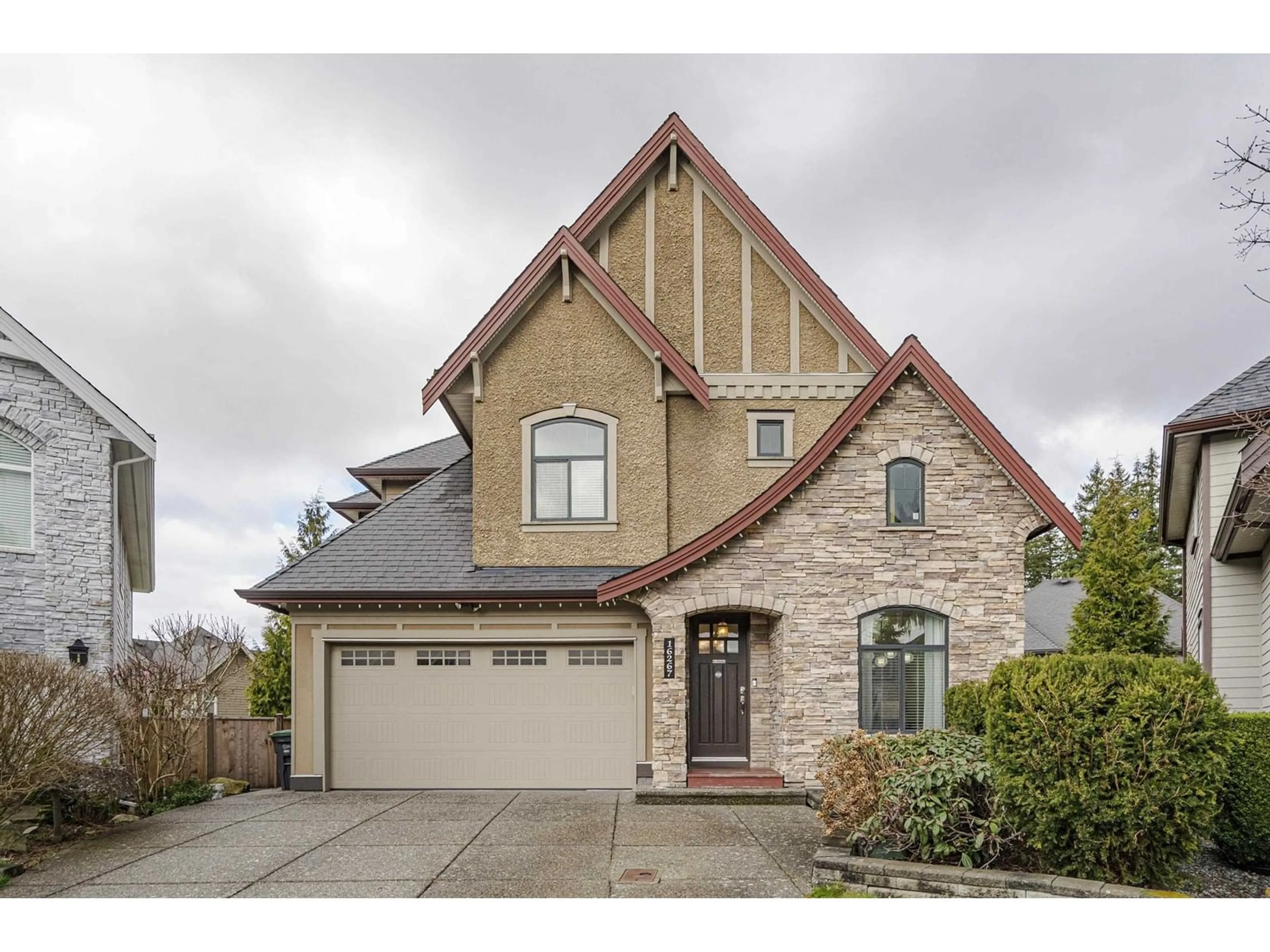Home with brick exterior material, street for 16267 26A, Surrey British Columbia V3S6Z2