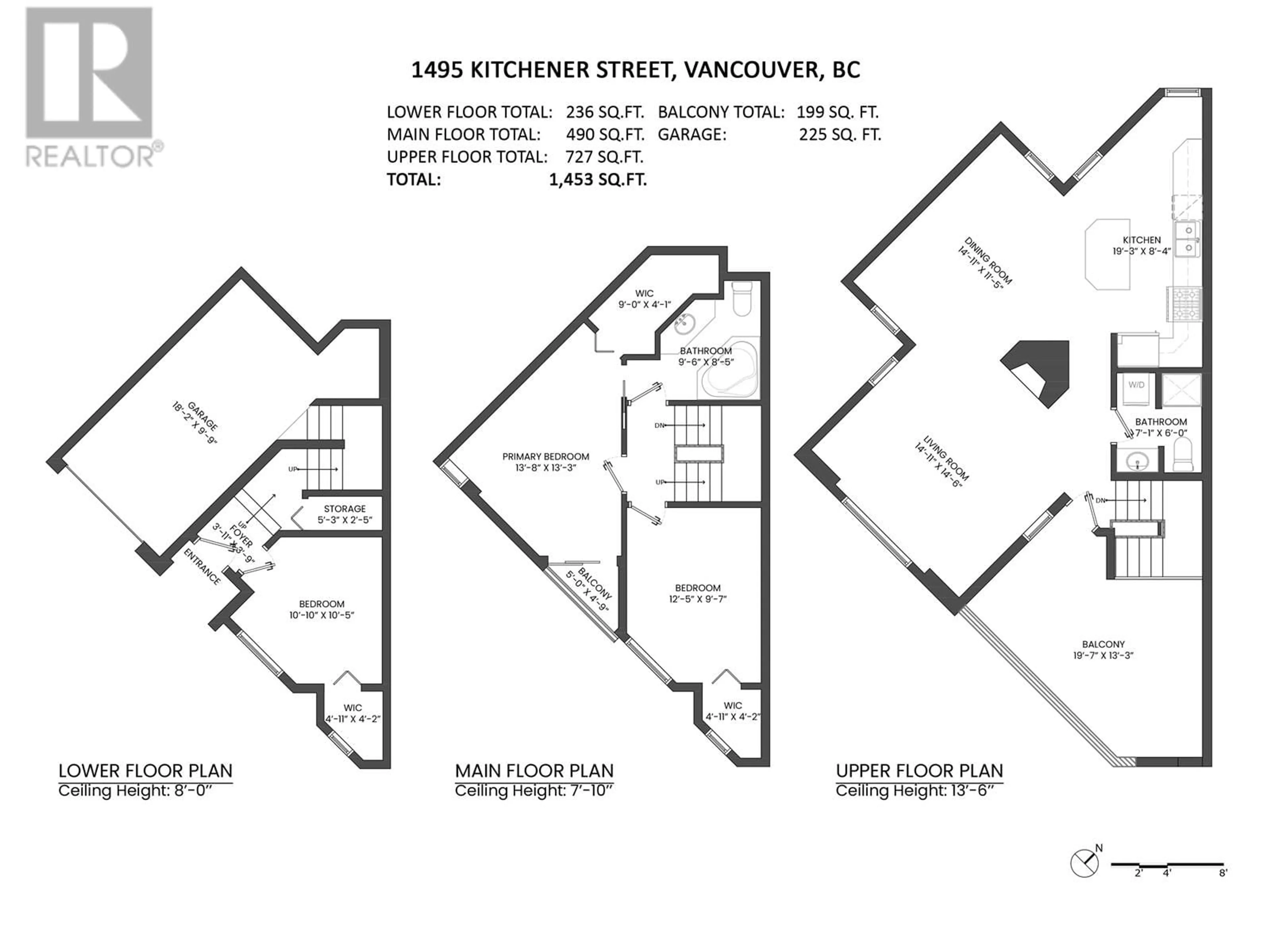 Floor plan for 1495 KITCHENER STREET, Vancouver British Columbia V5L2V7