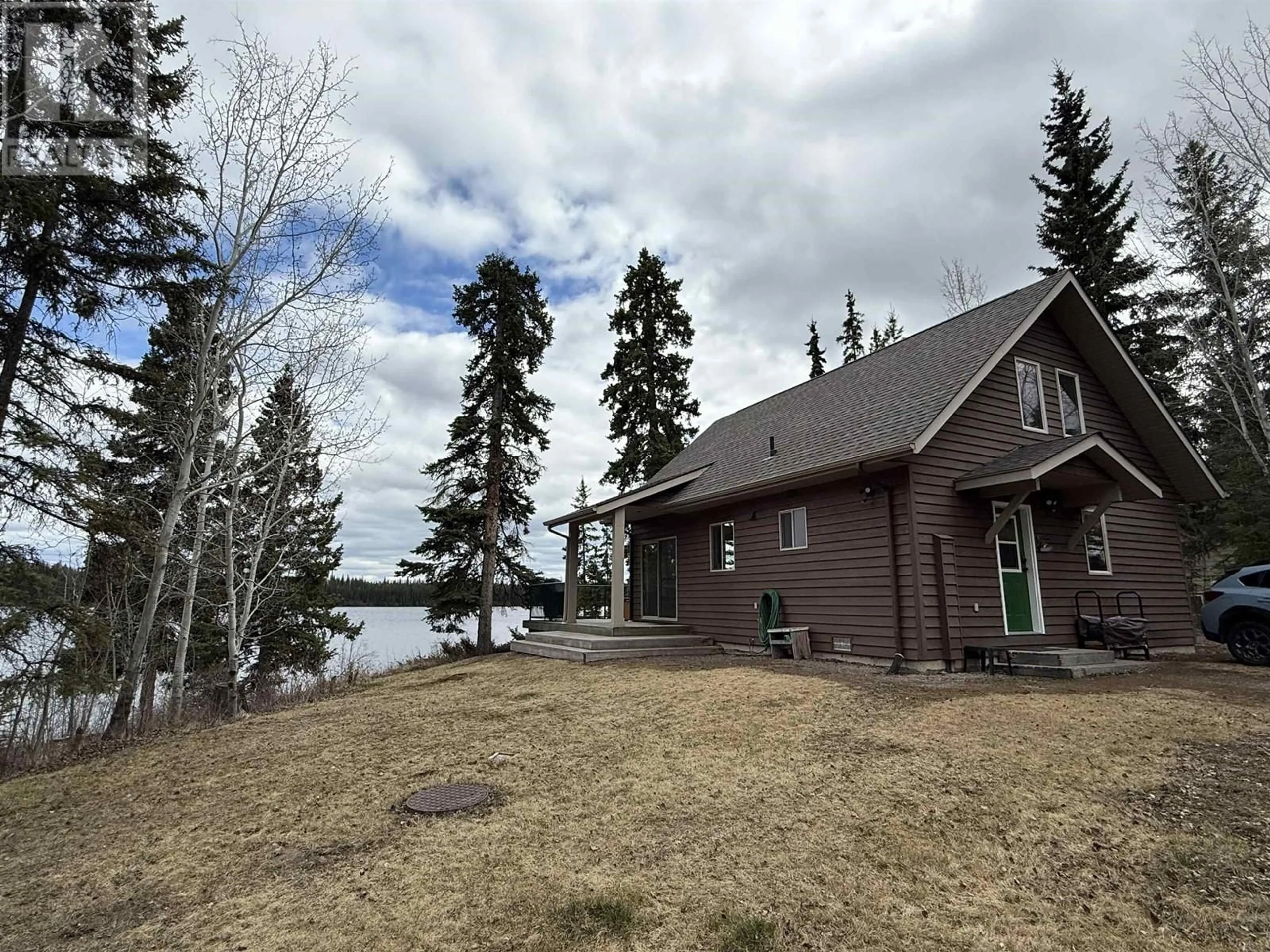 A pic from outside/outdoor area/front of a property/back of a property/a pic from drone, water/lake/river/ocean view for 7240 MEIER ROAD, Vanderhoof British Columbia V0J3A3