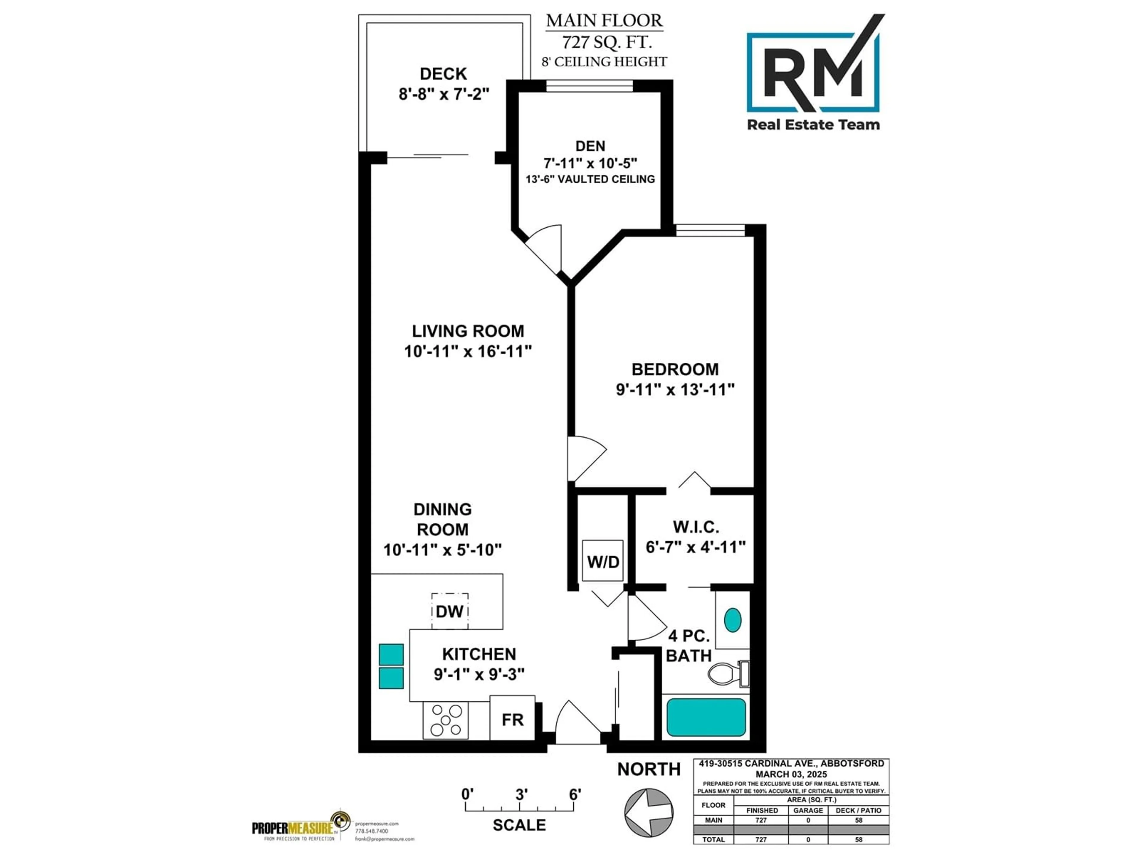 Floor plan for 419 - 30515 CARDINAL, Abbotsford British Columbia V2T0A8