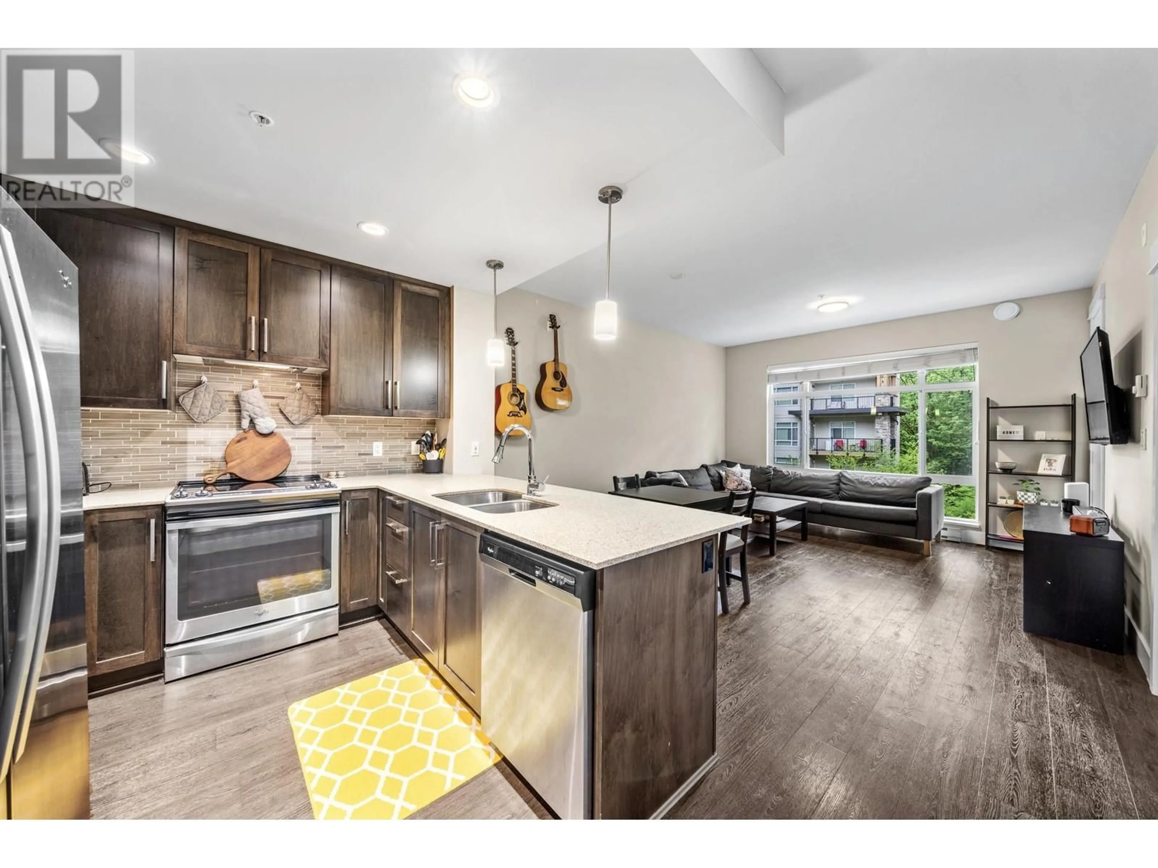 Open concept kitchen, unknown for 407 - 2465 WILSON AVENUE, Port Coquitlam British Columbia V3C0E6