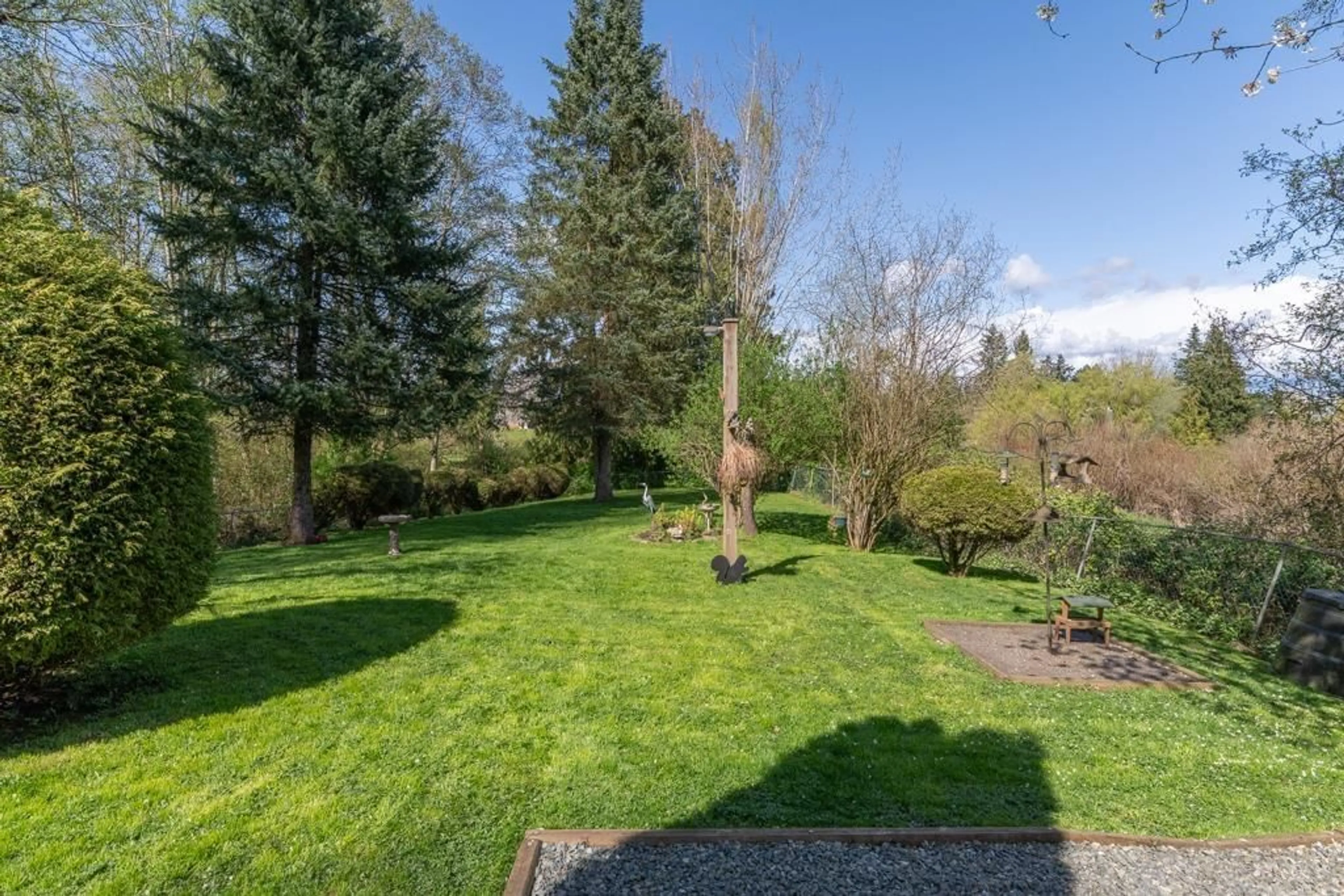 Patio, forest/trees view for 19949 51, Langley British Columbia V3A7P2
