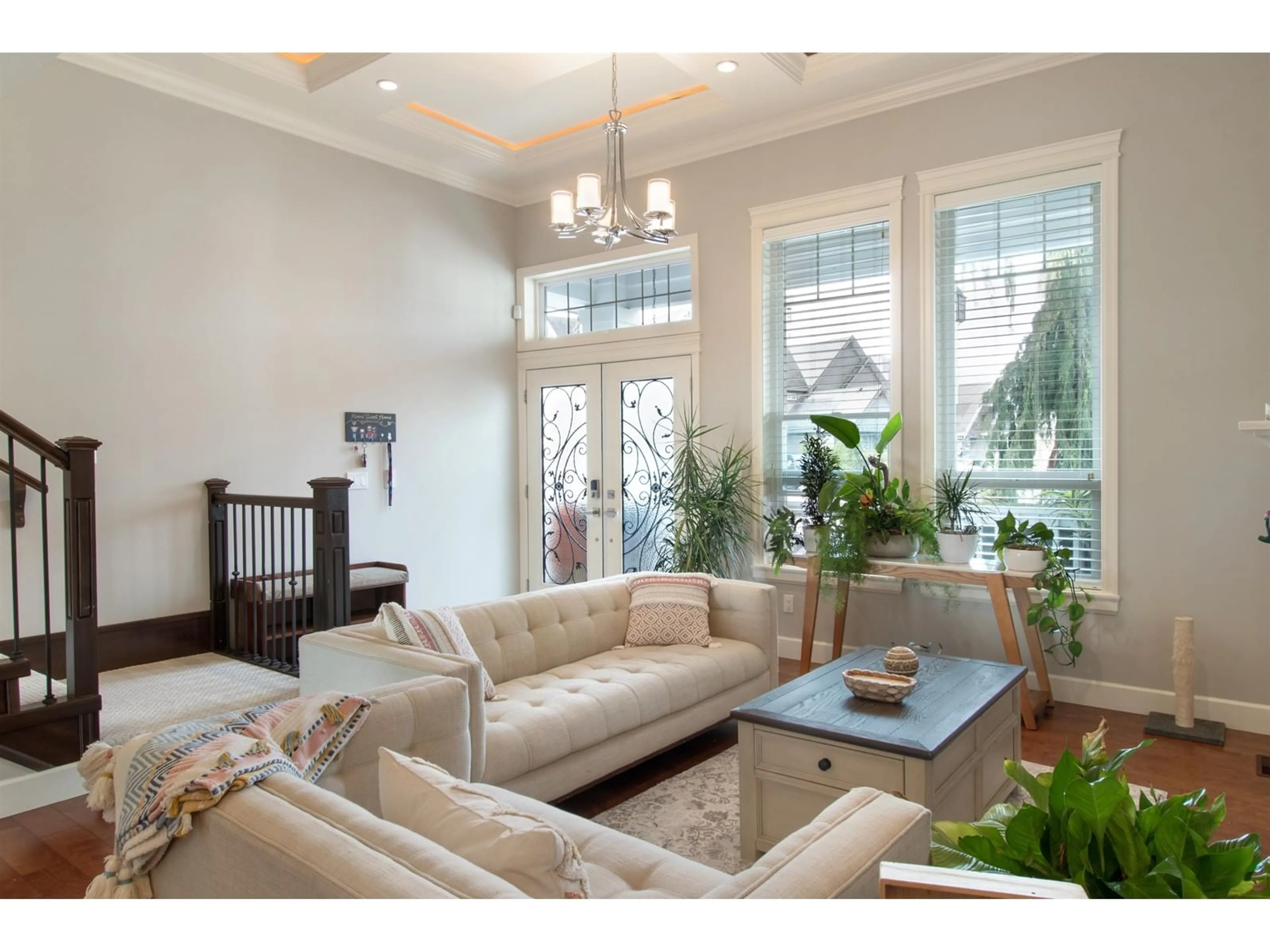 Living room with furniture, unknown for 17433 1, Surrey British Columbia V3Z9P9