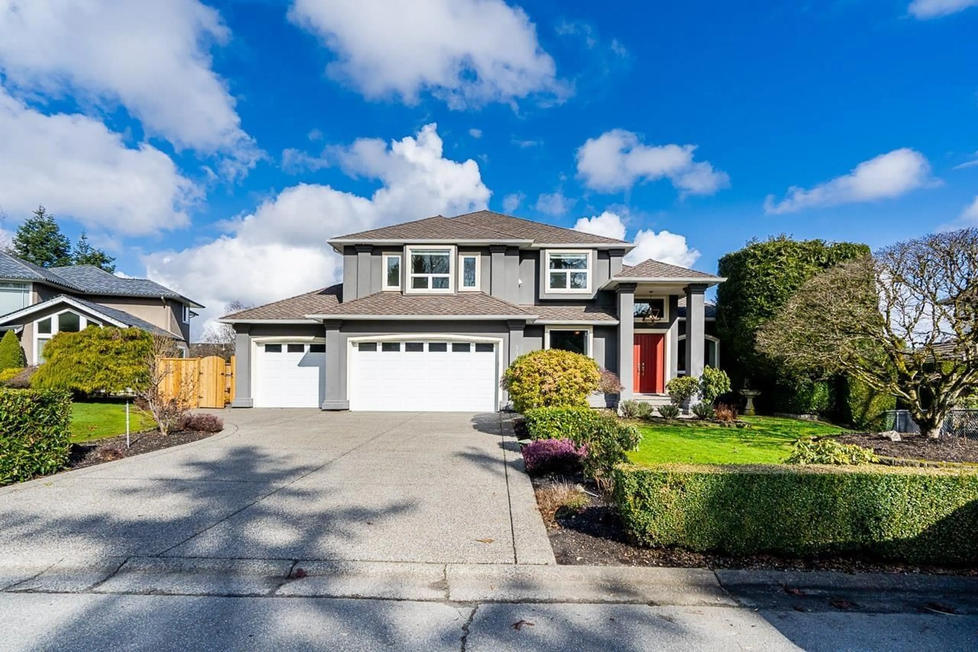 Home with vinyl exterior material, street for 9906 180A, Surrey British Columbia V4N4V5