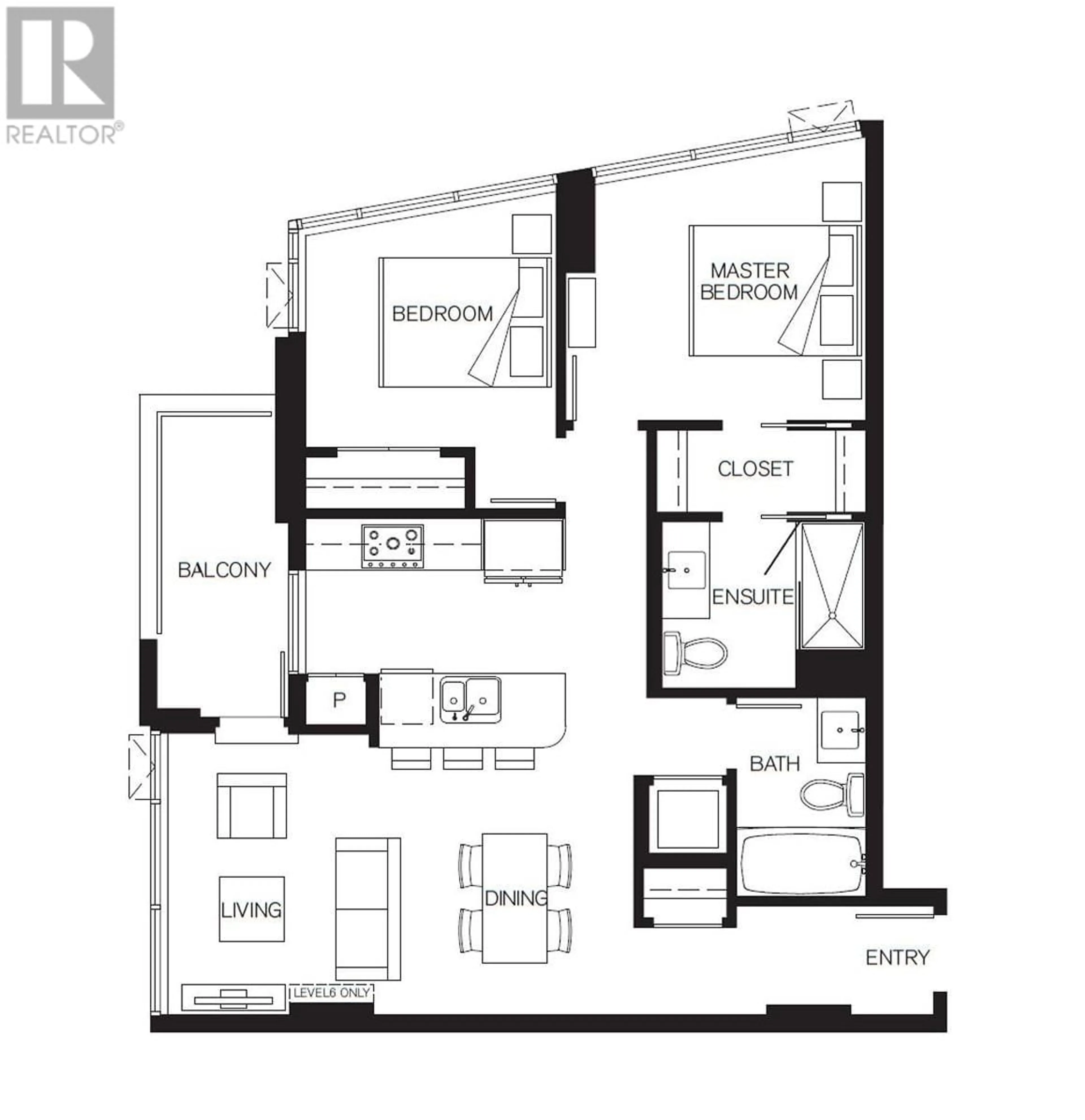 Floor plan for 2808 - 2975 ATLANTIC AVENUE, Coquitlam British Columbia V3B0C5