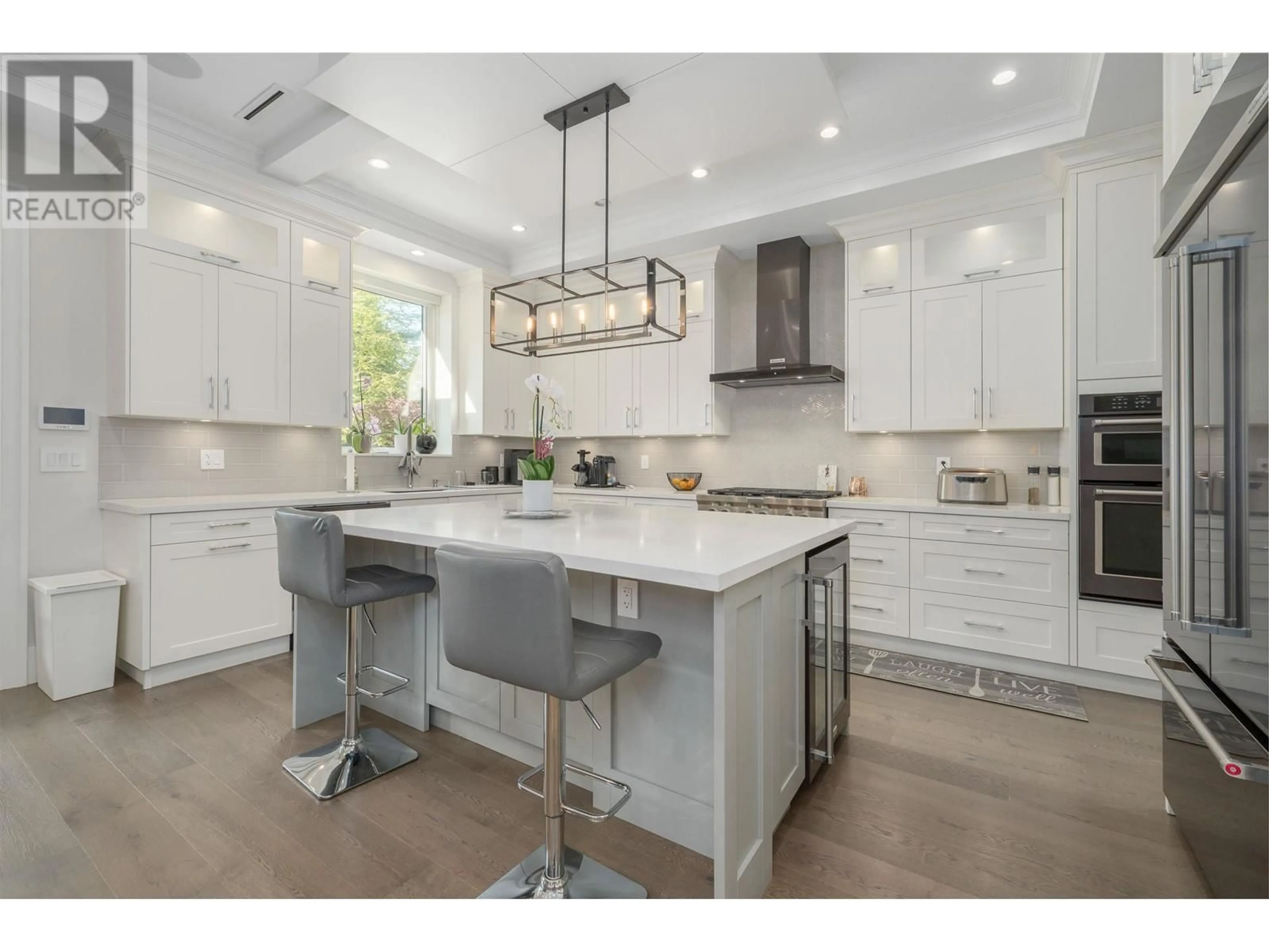 Contemporary kitchen, ceramic/tile floor for 656 LINTON STREET, Coquitlam British Columbia V3J6J9