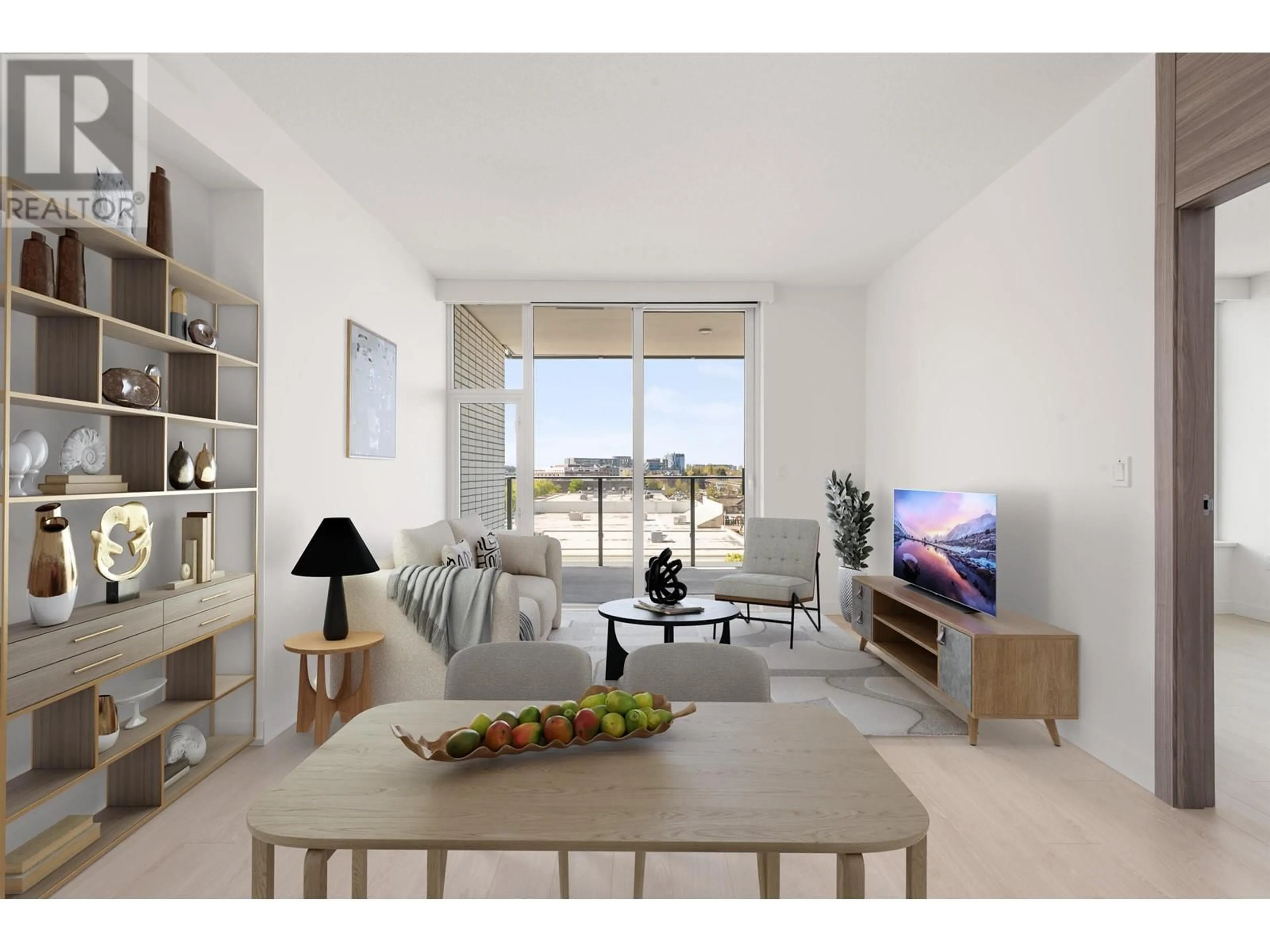 Living room with furniture, unknown for 505 - 8611 HAZELBRIDGE WAY, Richmond British Columbia V6X0W8