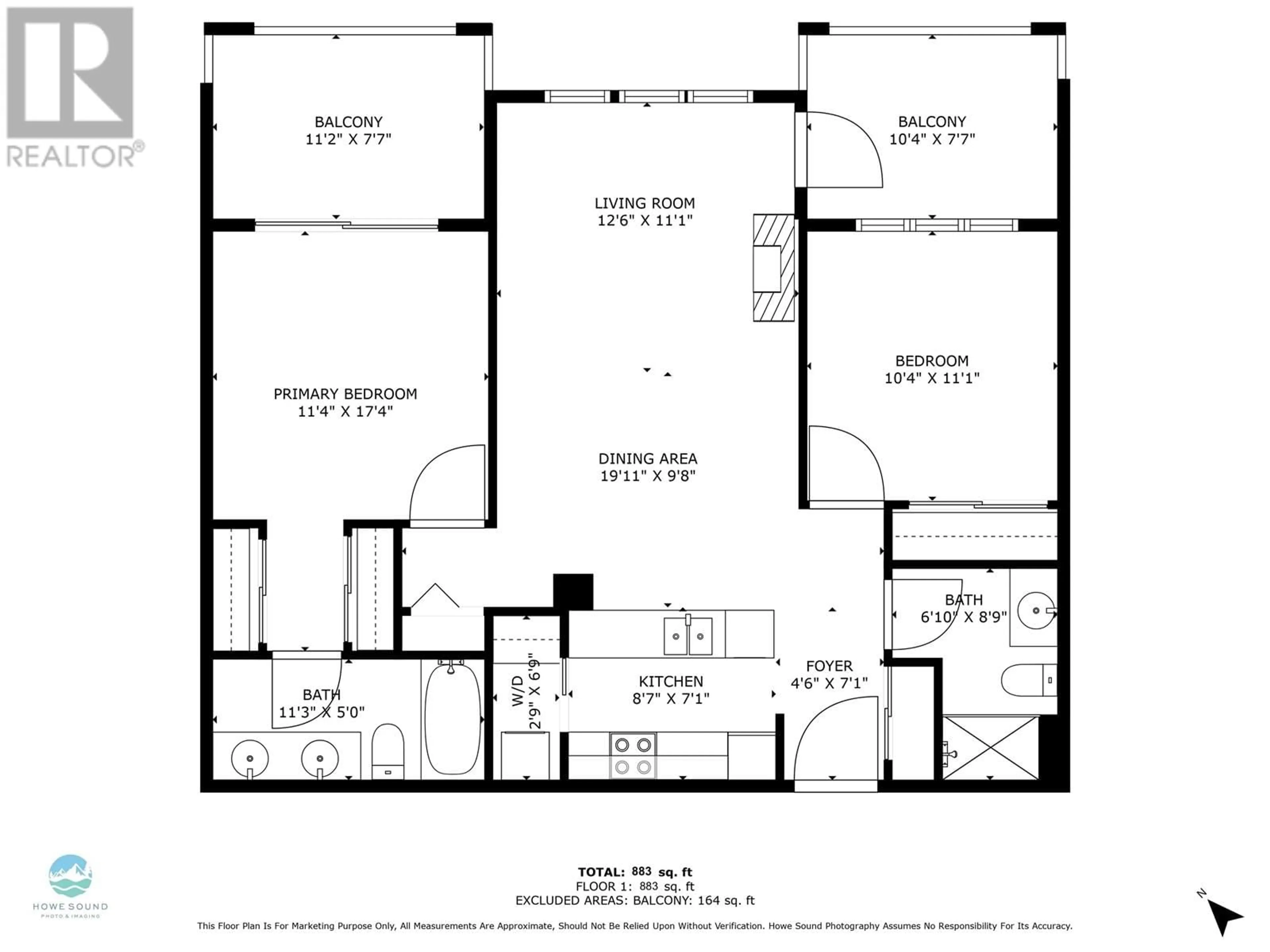 Floor plan for 217 - 1211 VILLAGE GREEN WAY, Squamish British Columbia V8B0R7