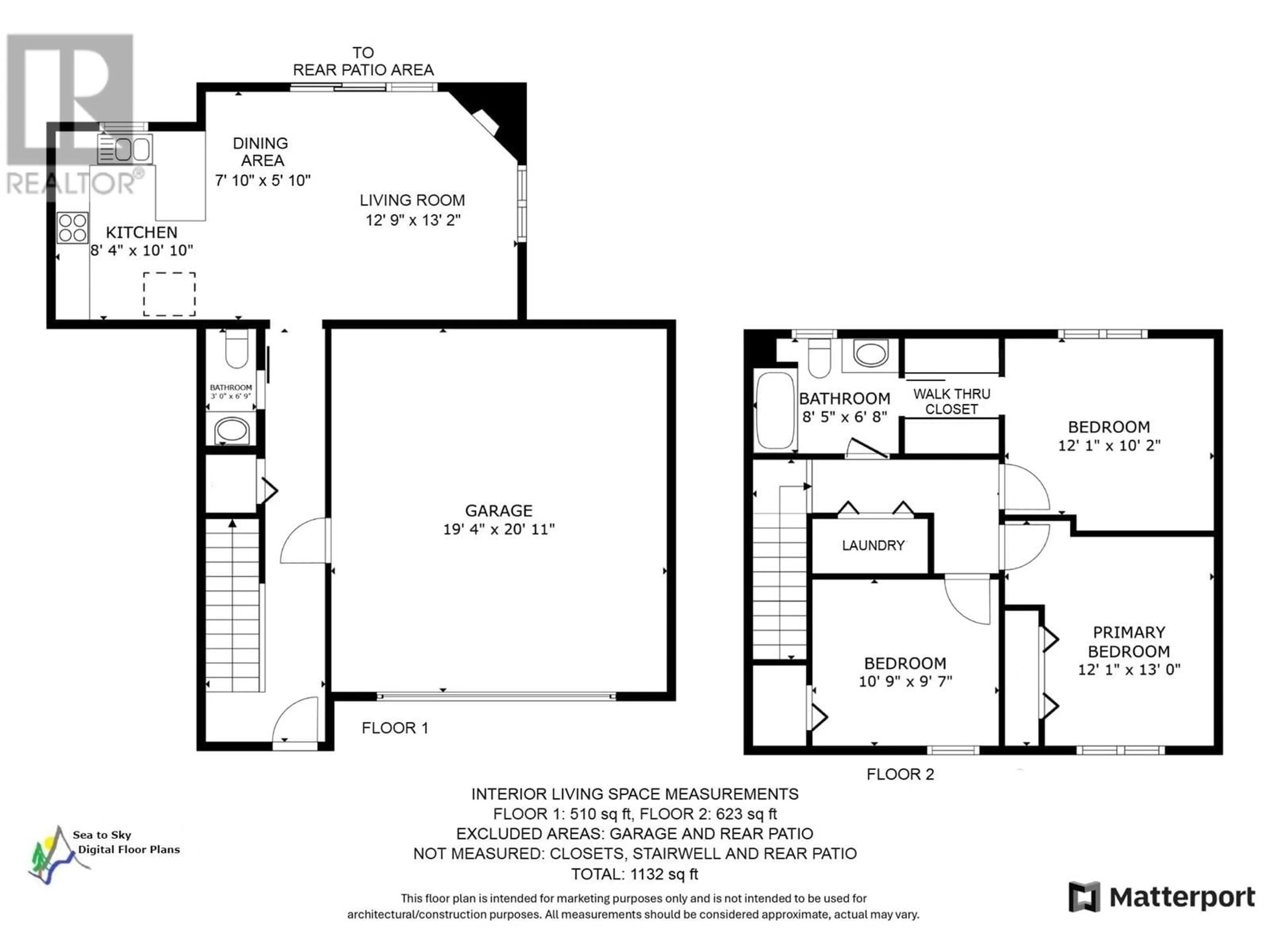 Floor plan for 34 - 1821 WILLOW CRESCENT, Squamish British Columbia V8B0L9