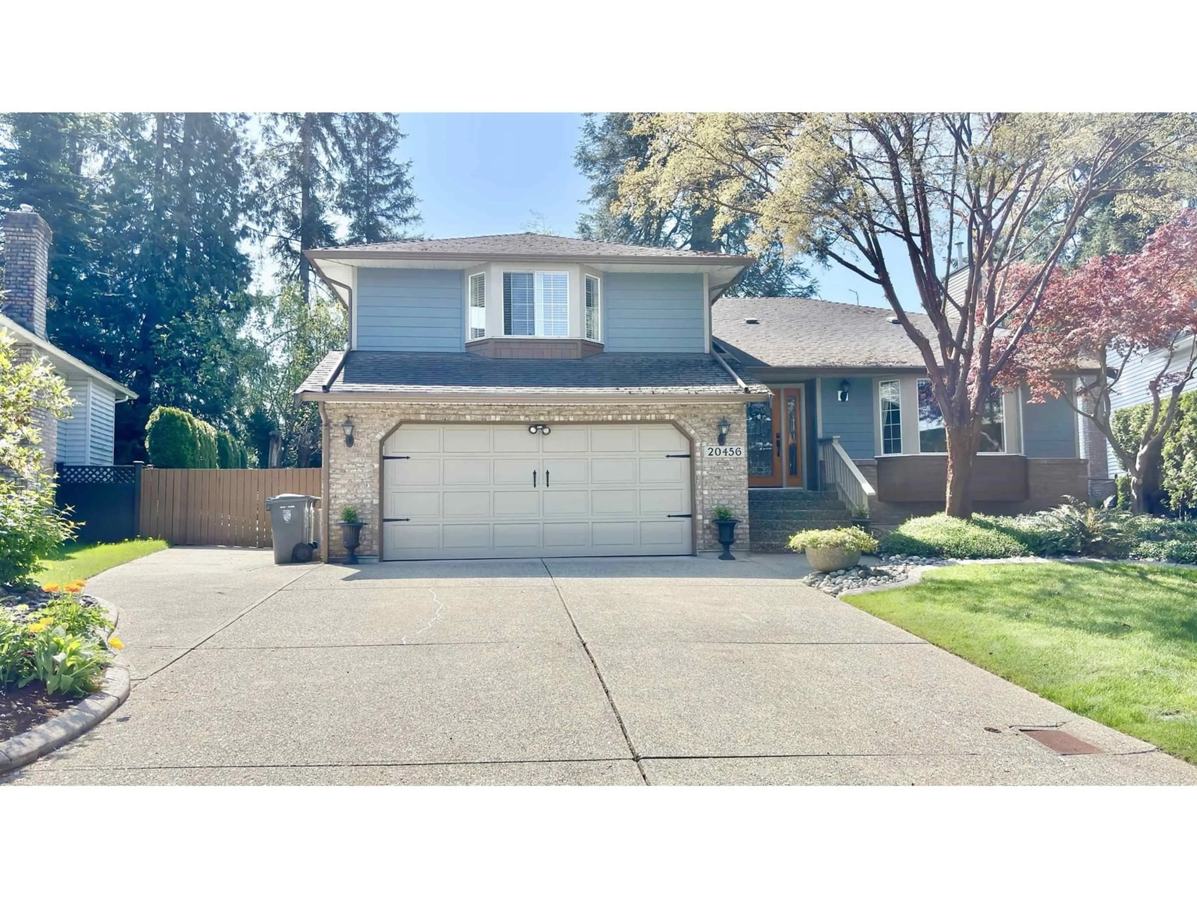 Home with vinyl exterior material, street for 20456 97A, Langley British Columbia V1M2K1
