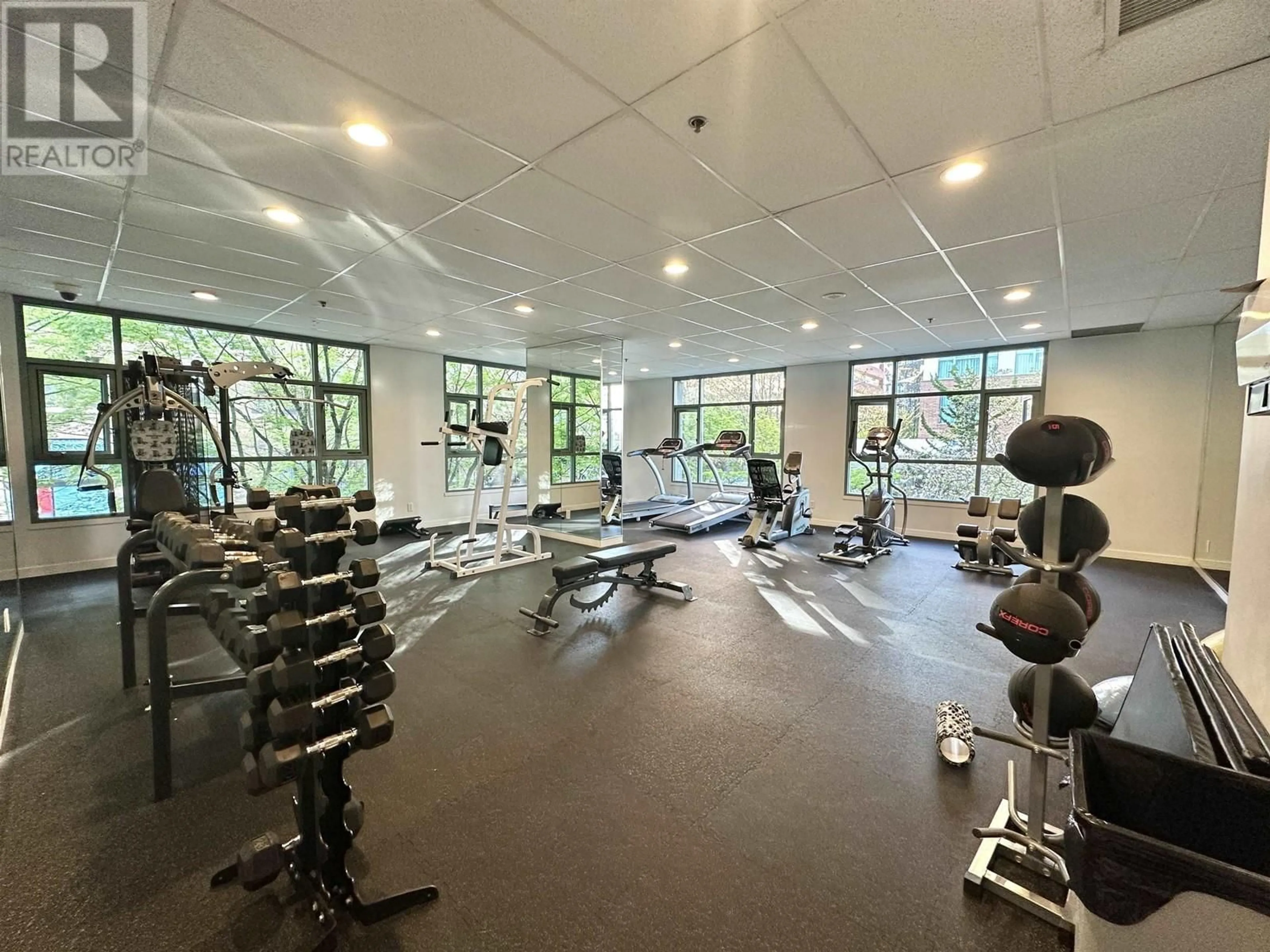 Gym or fitness room for 1205 - 1188 HOWE STREET, Vancouver British Columbia V6Z2S8