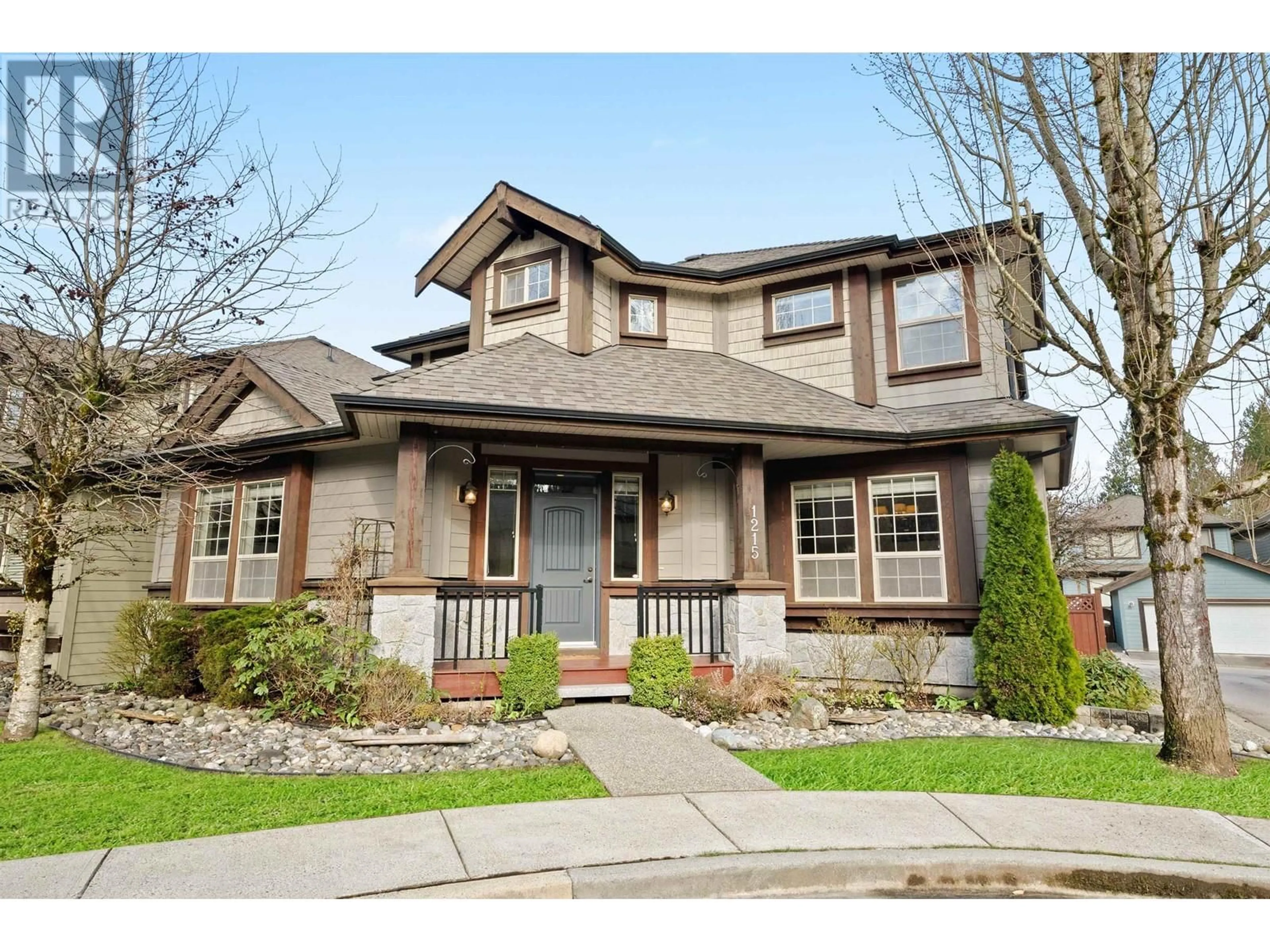 Home with brick exterior material, street for 1215 BURKEMONT PLACE, Coquitlam British Columbia V3B0C8