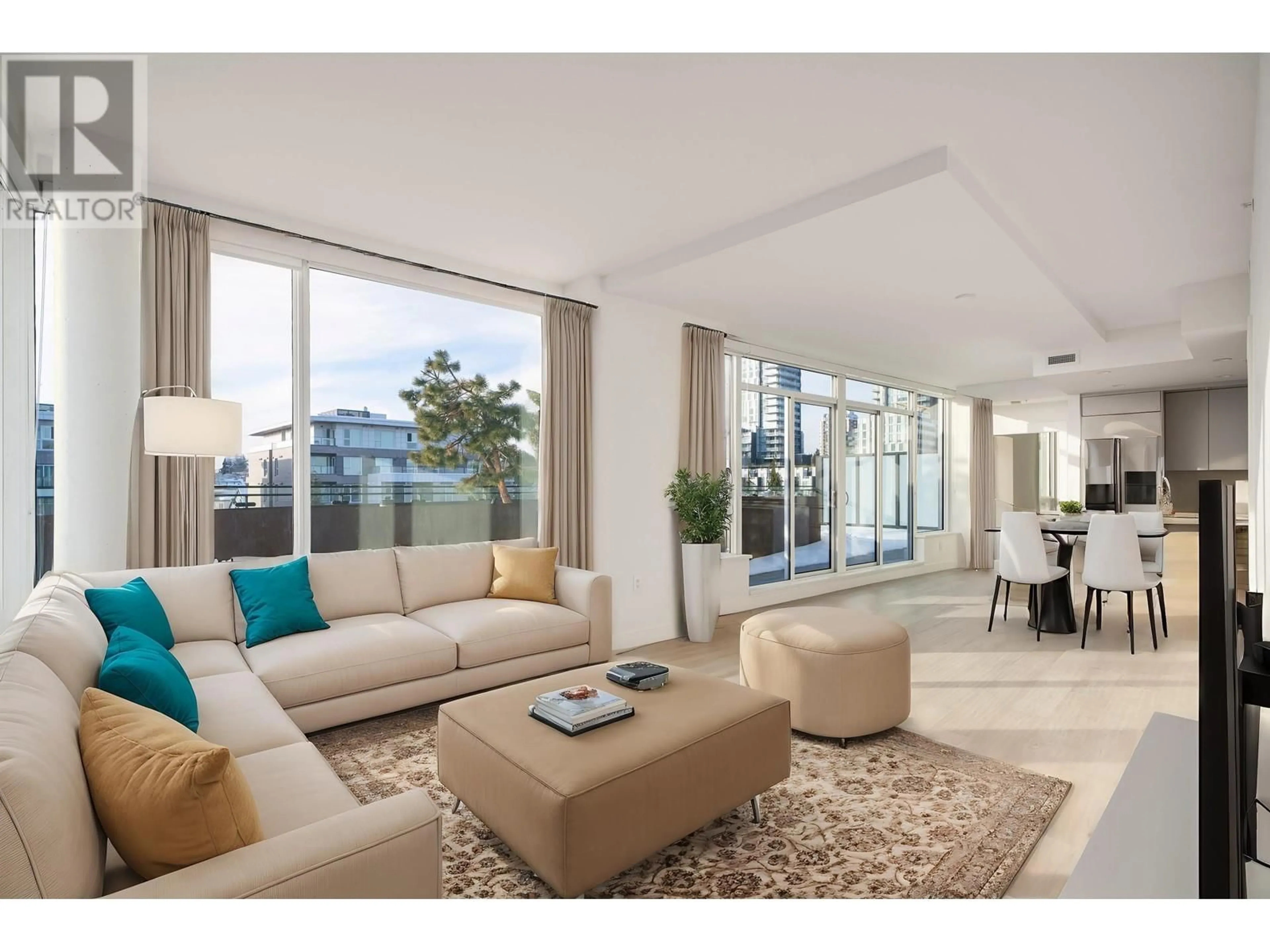 Living room with furniture, unknown for 502 - 7638 CAMBIE STREET, Vancouver British Columbia V6P3H7