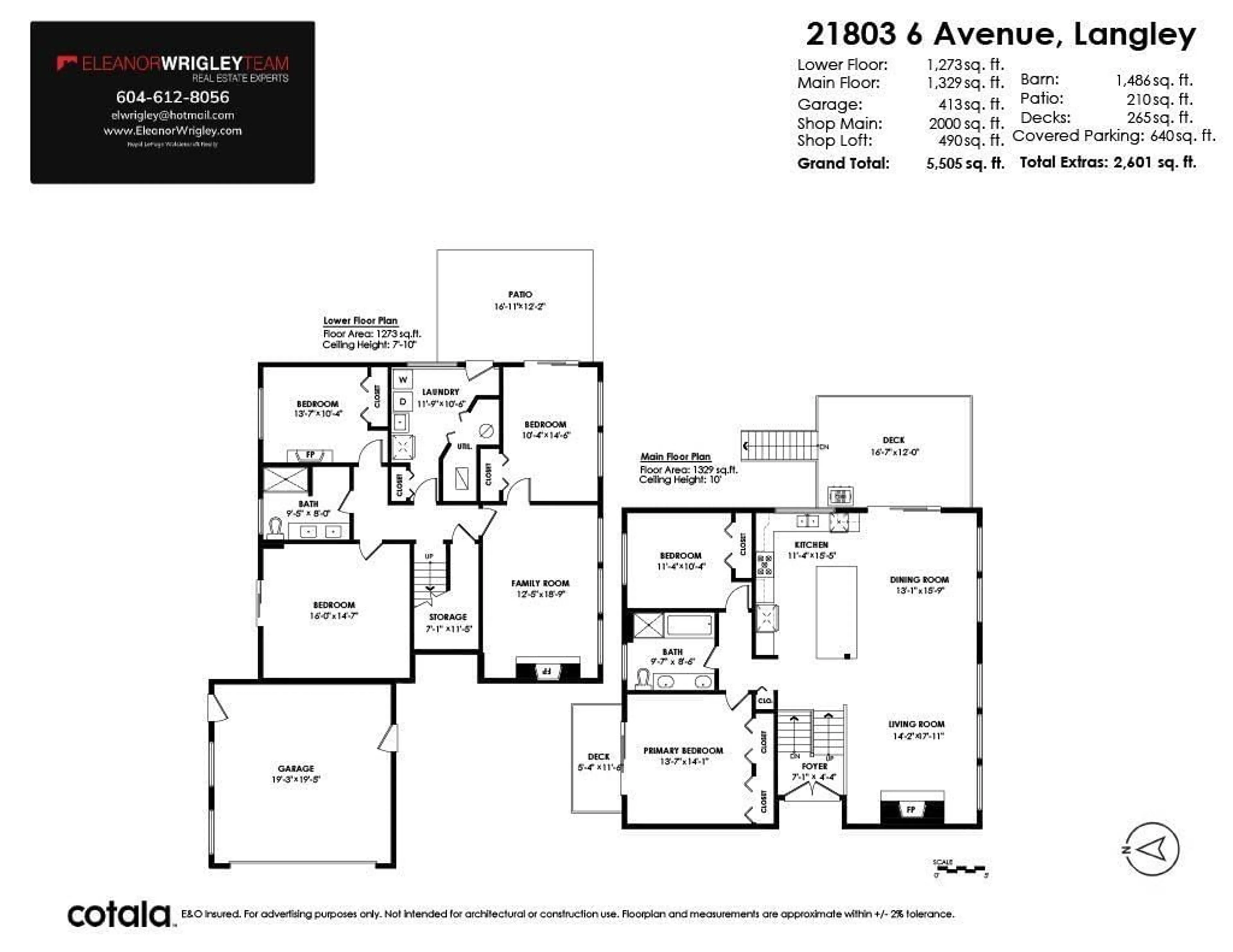 Floor plan for 21803 6, Langley British Columbia V2Z1R6